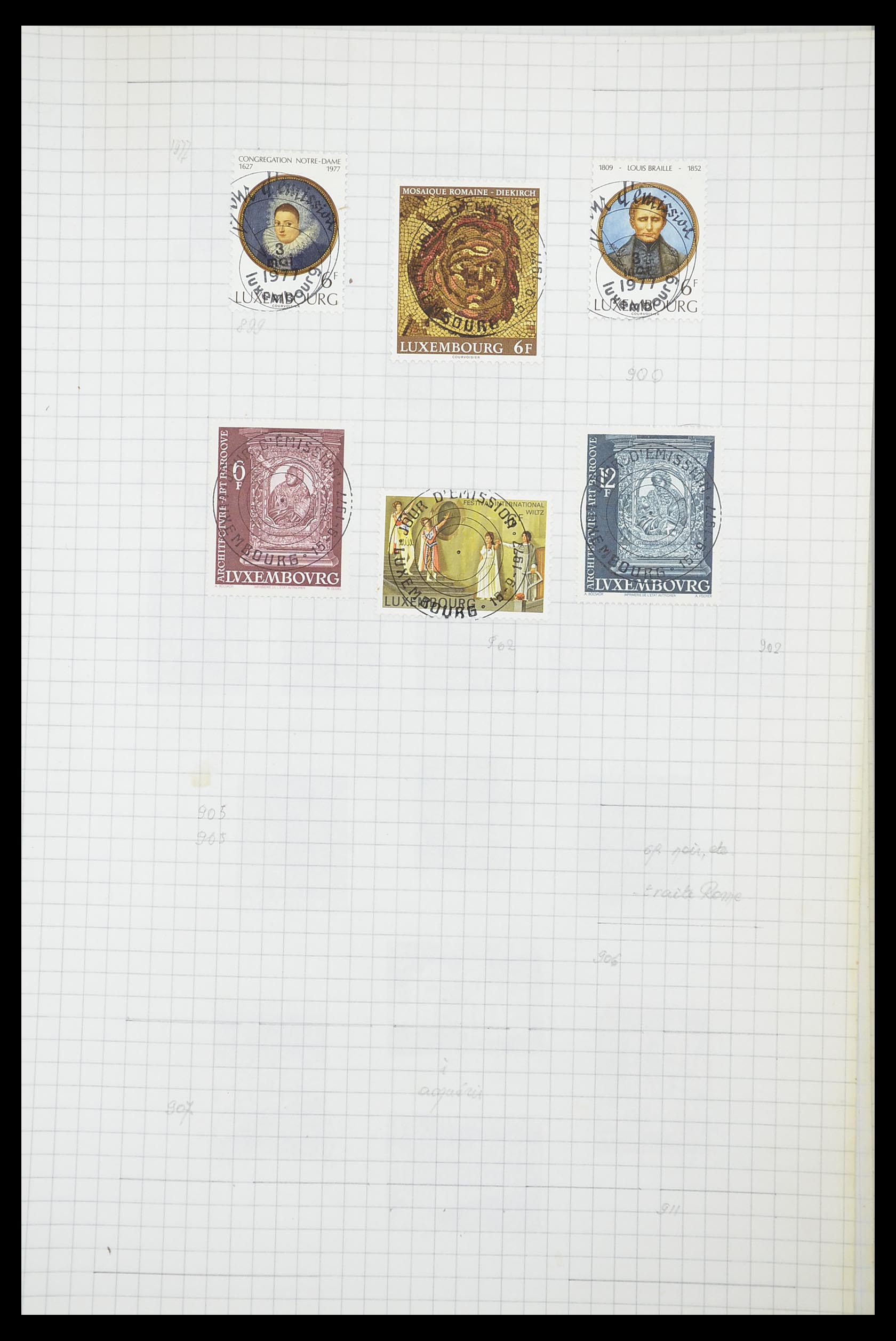 33817 103 - Stamp collection 33817 Luxembourg 1852-2019.