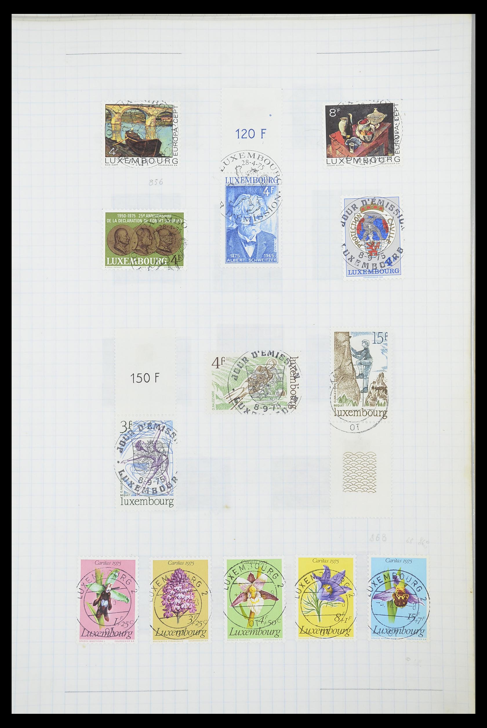 33817 120 - Stamp collection 33817 Luxembourg 1852-2019.