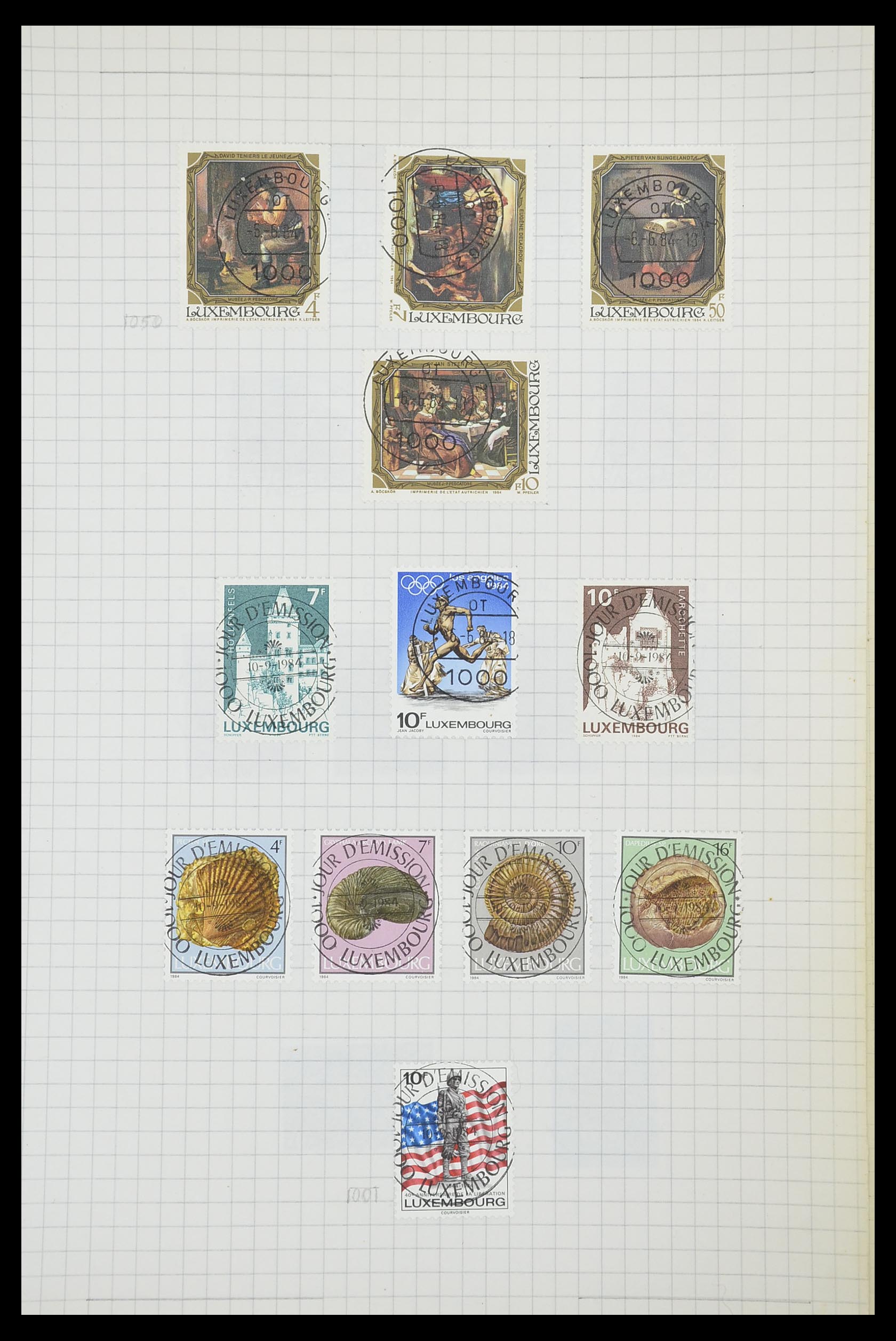 33817 132 - Stamp collection 33817 Luxembourg 1852-2019.