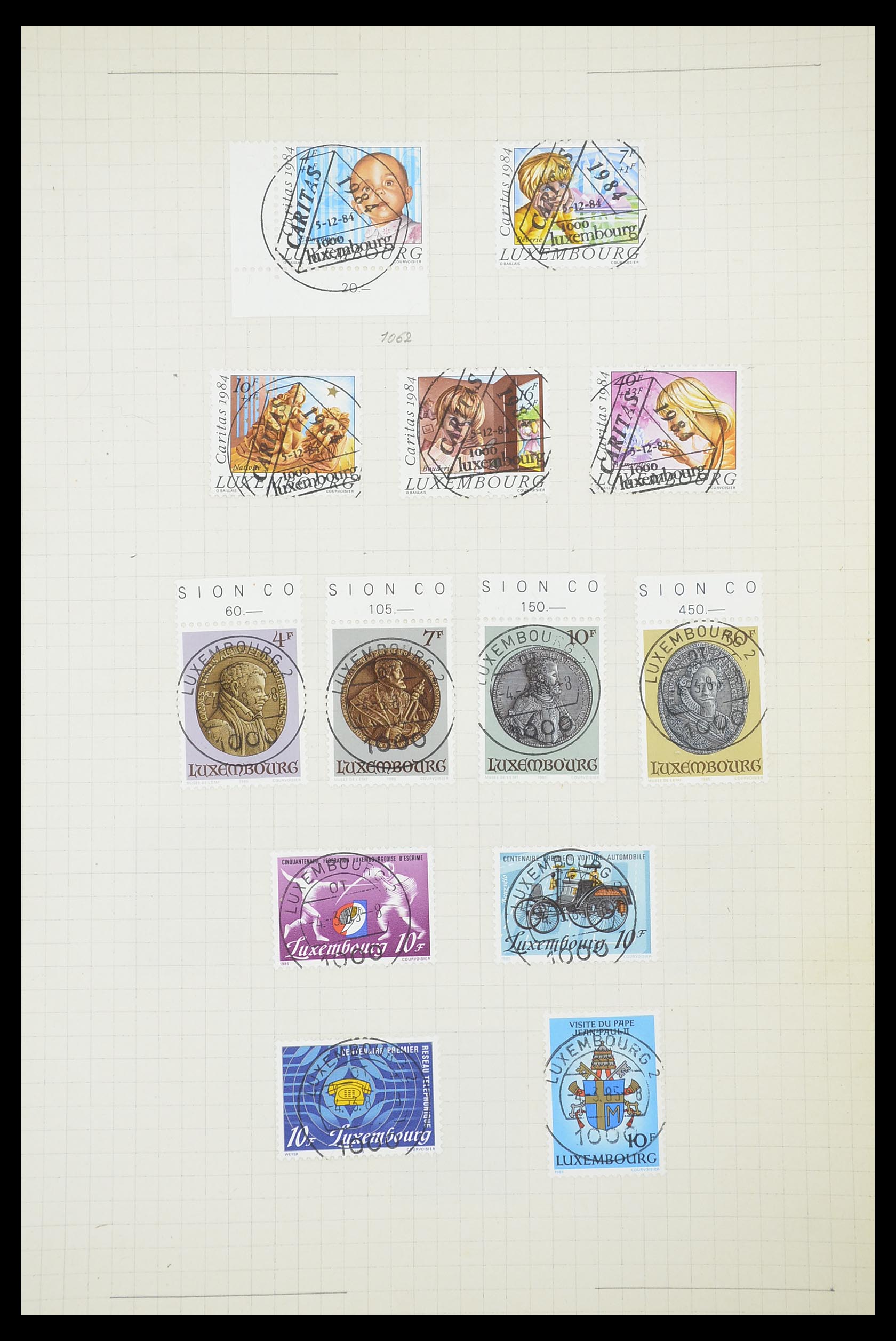 33817 133 - Stamp collection 33817 Luxembourg 1852-2019.