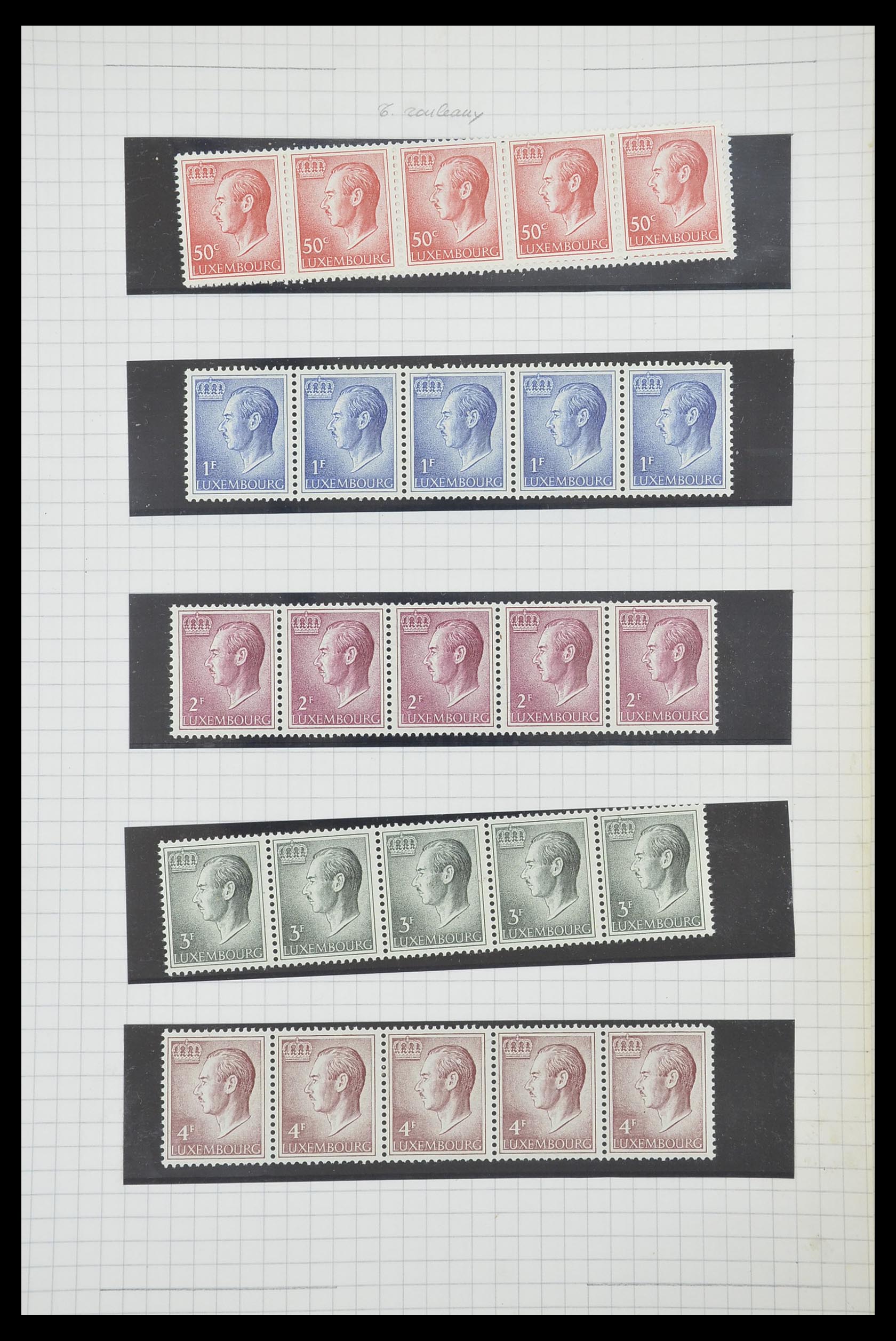33817 137 - Stamp collection 33817 Luxembourg 1852-2019.