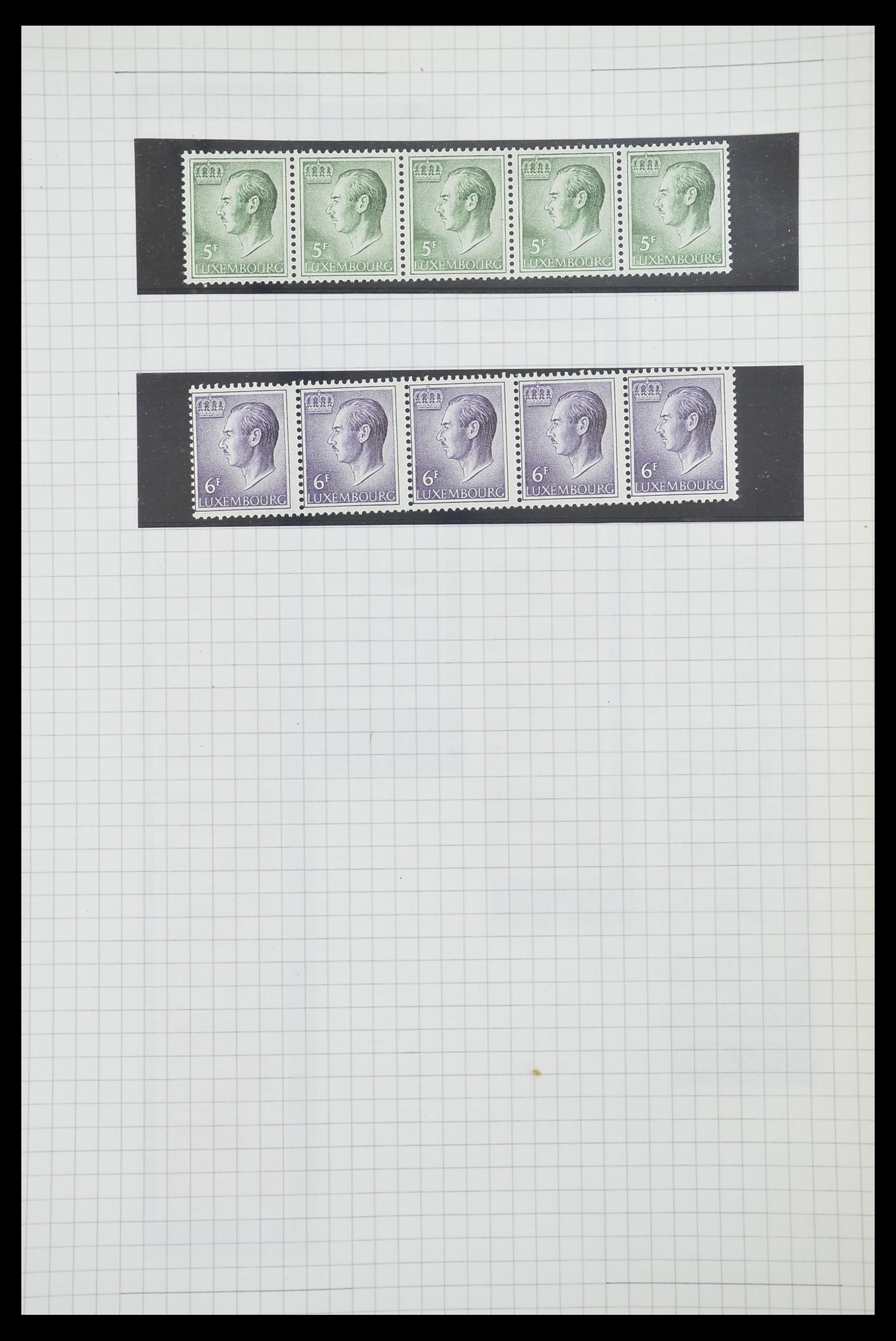 33817 138 - Stamp collection 33817 Luxembourg 1852-2019.