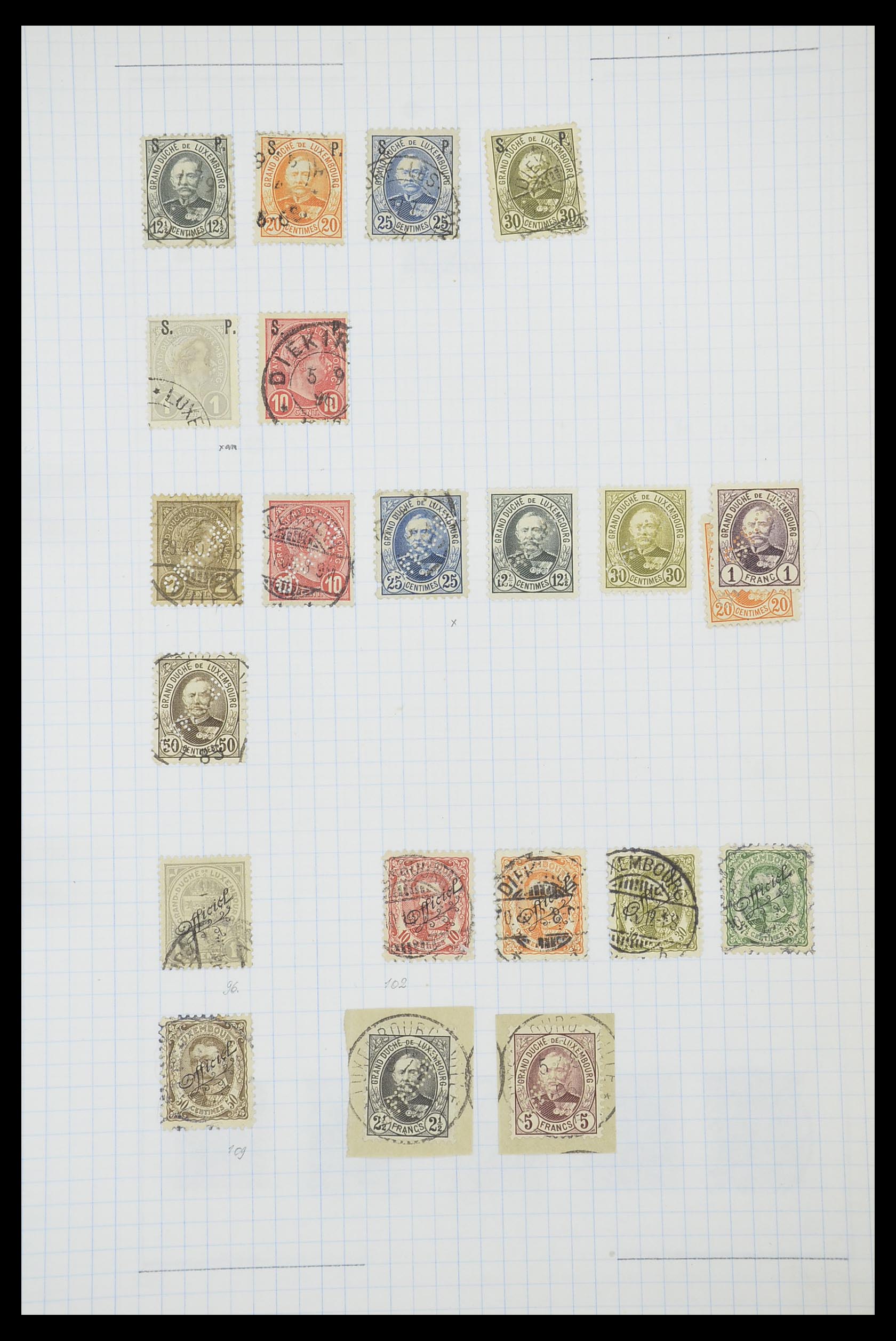 33817 164 - Stamp collection 33817 Luxembourg 1852-2019.