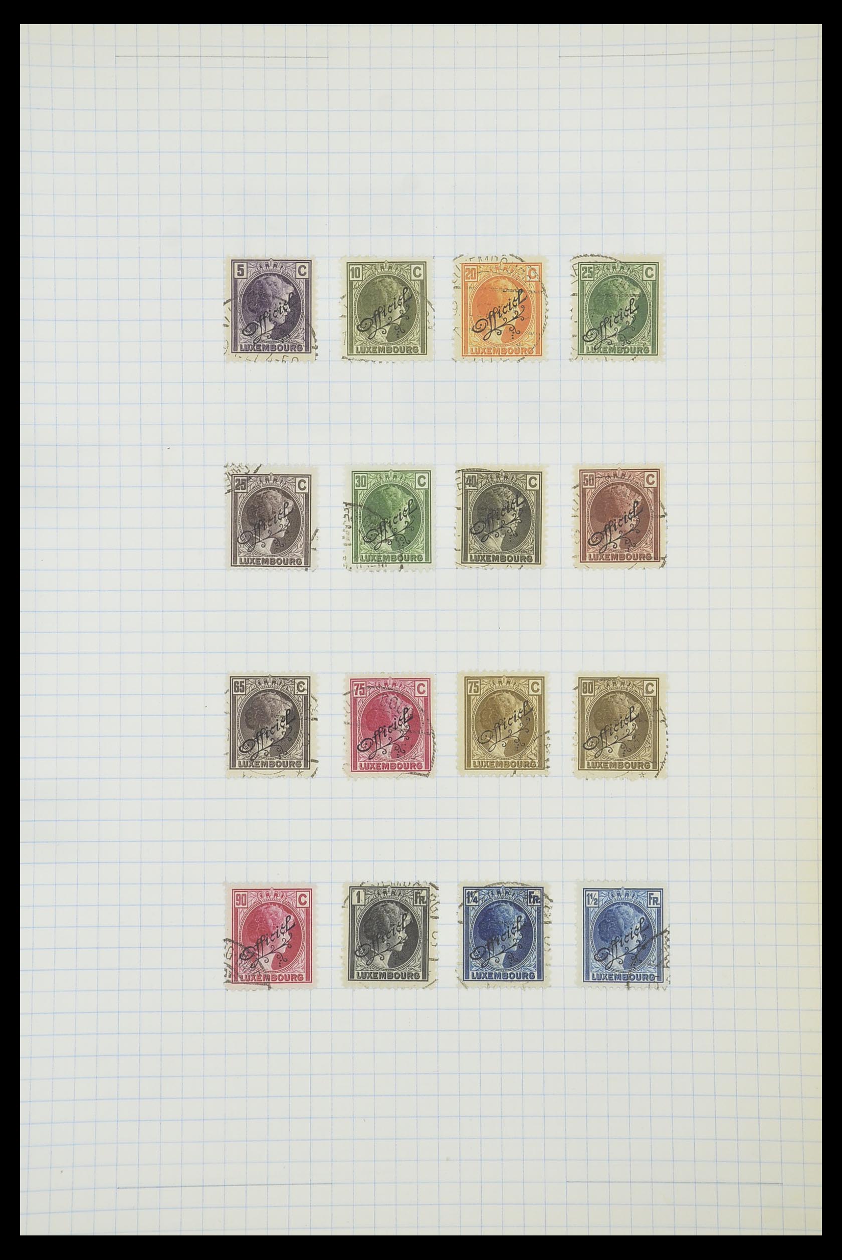 33817 169 - Stamp collection 33817 Luxembourg 1852-2019.