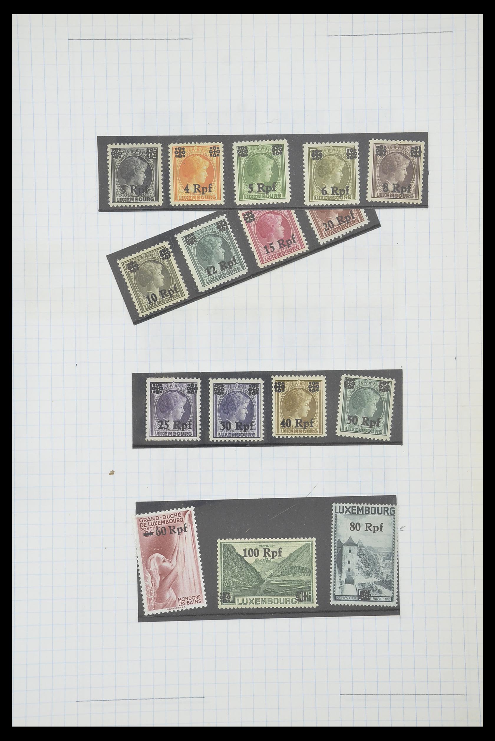 33817 176 - Stamp collection 33817 Luxembourg 1852-2019.