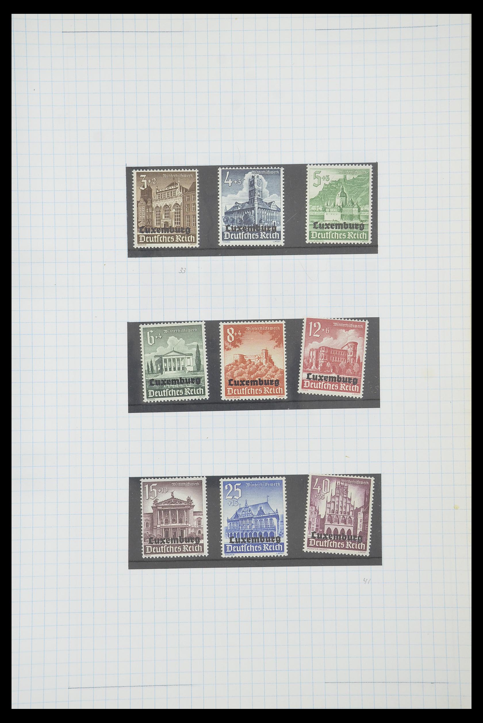 33817 179 - Stamp collection 33817 Luxembourg 1852-2019.
