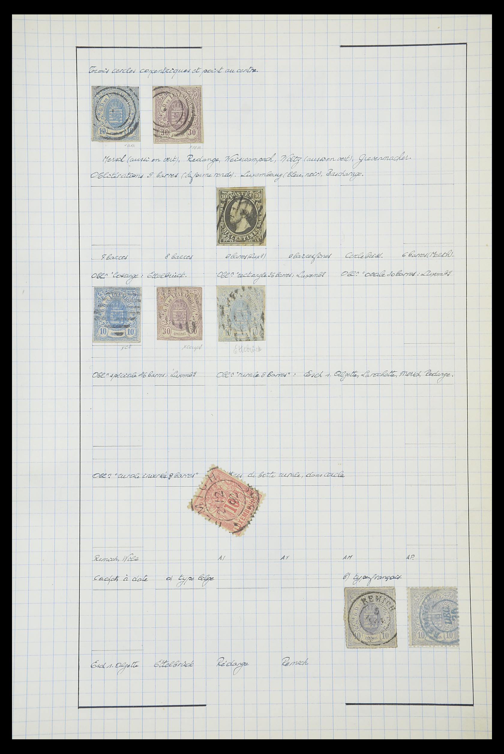 33817 182 - Postzegelverzameling 33817 Luxemburg 1852-2019.