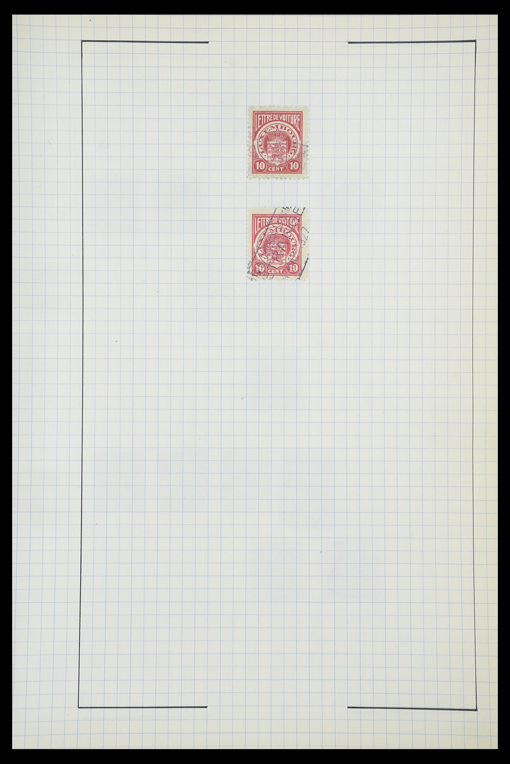 33817 187 - Stamp collection 33817 Luxembourg 1852-2019.