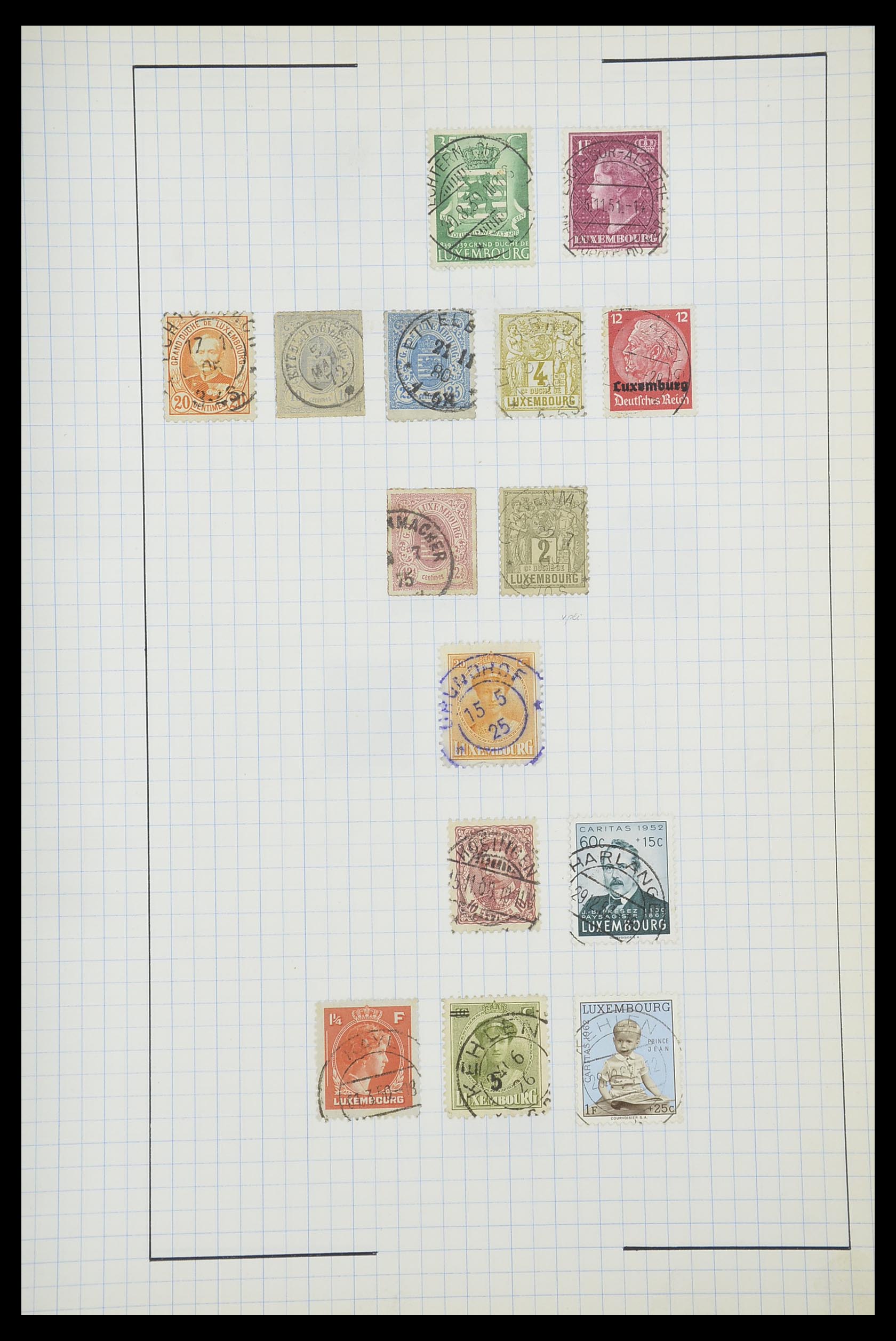 33817 189 - Stamp collection 33817 Luxembourg 1852-2019.