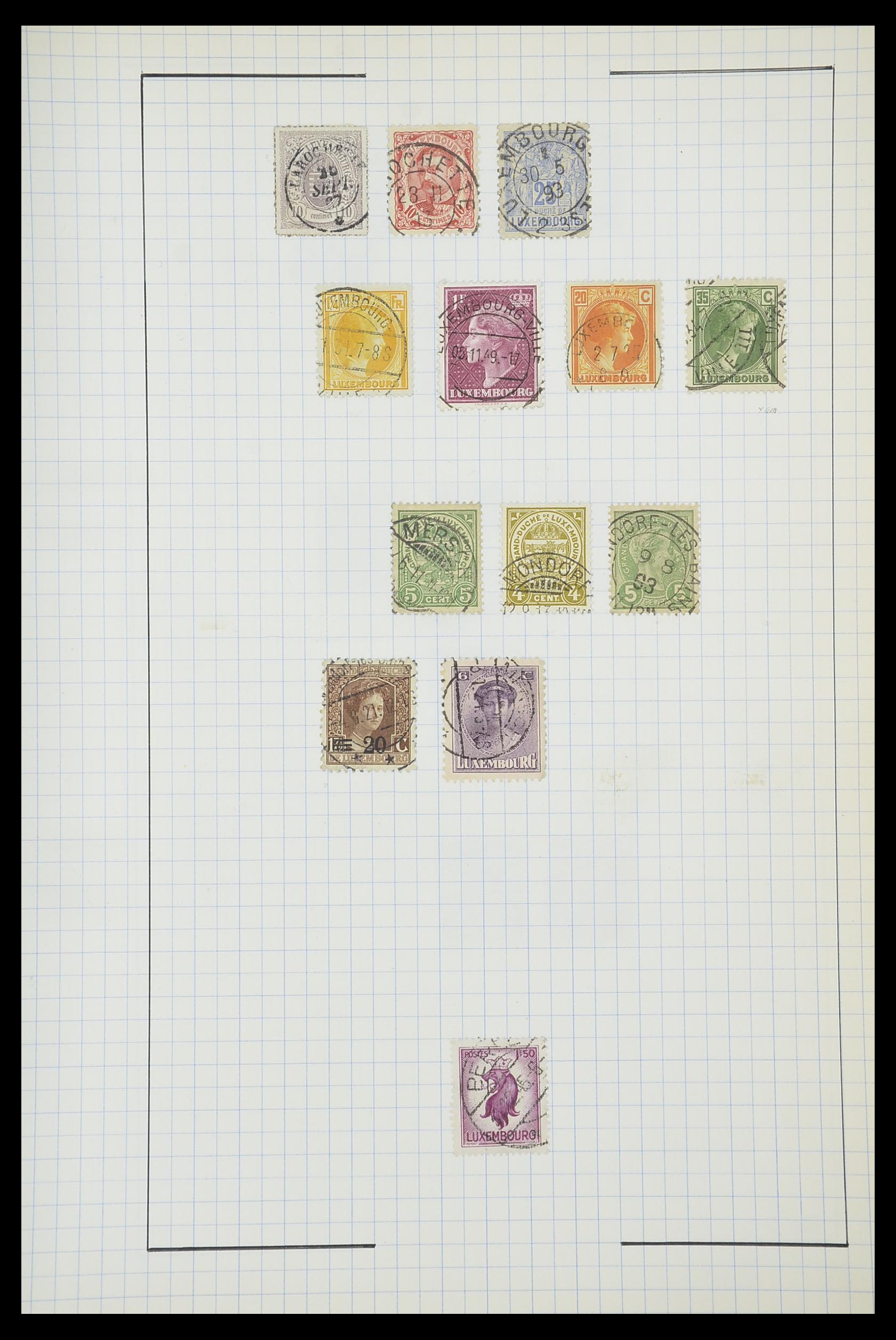 33817 190 - Stamp collection 33817 Luxembourg 1852-2019.