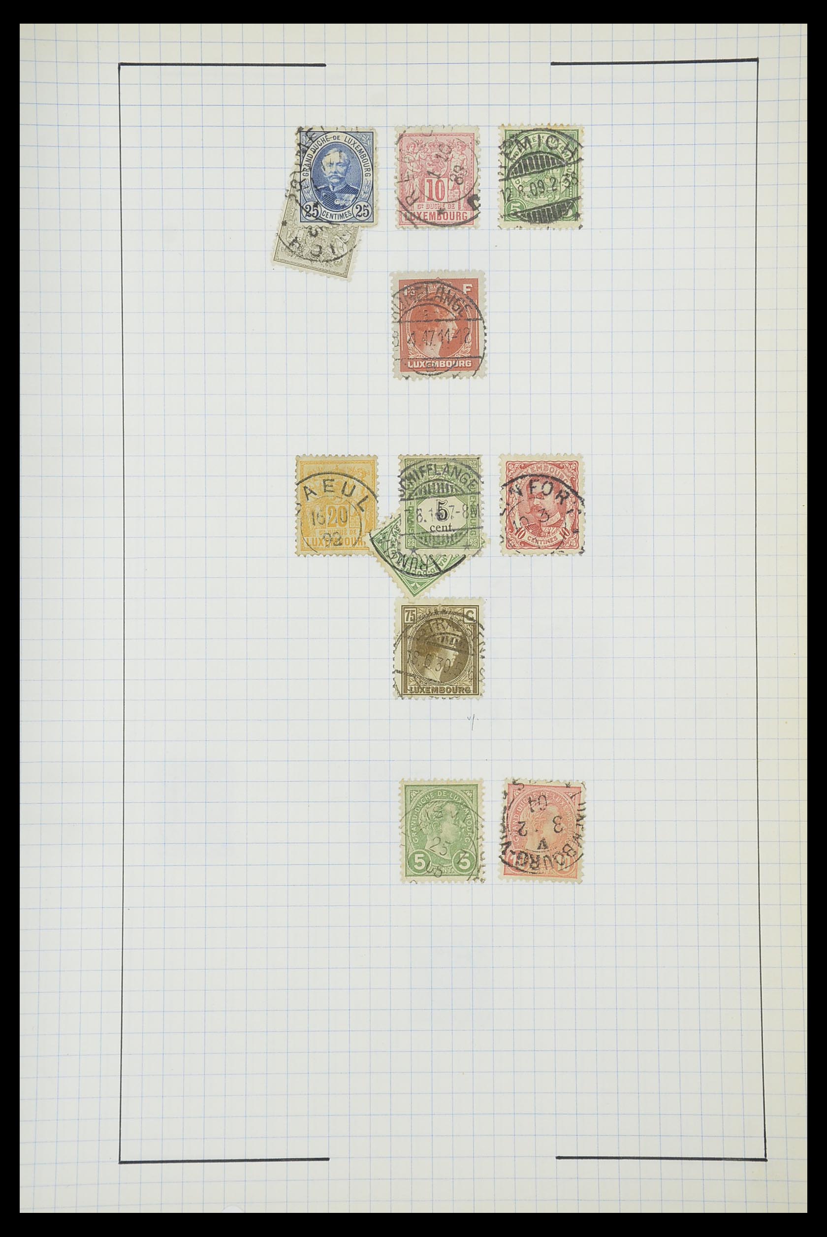 33817 191 - Postzegelverzameling 33817 Luxemburg 1852-2019.