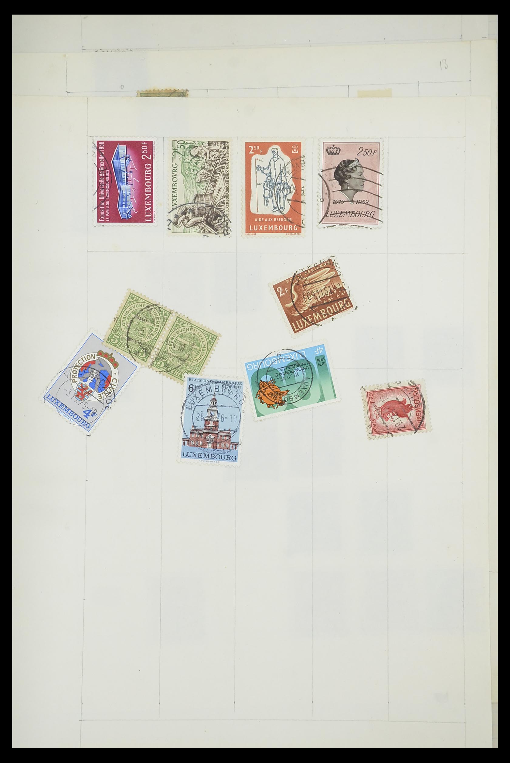 33817 194 - Postzegelverzameling 33817 Luxemburg 1852-2019.