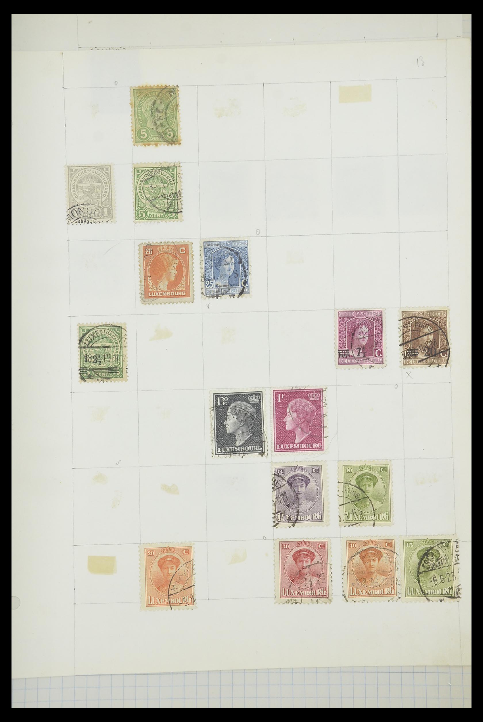 33817 195 - Postzegelverzameling 33817 Luxemburg 1852-2019.