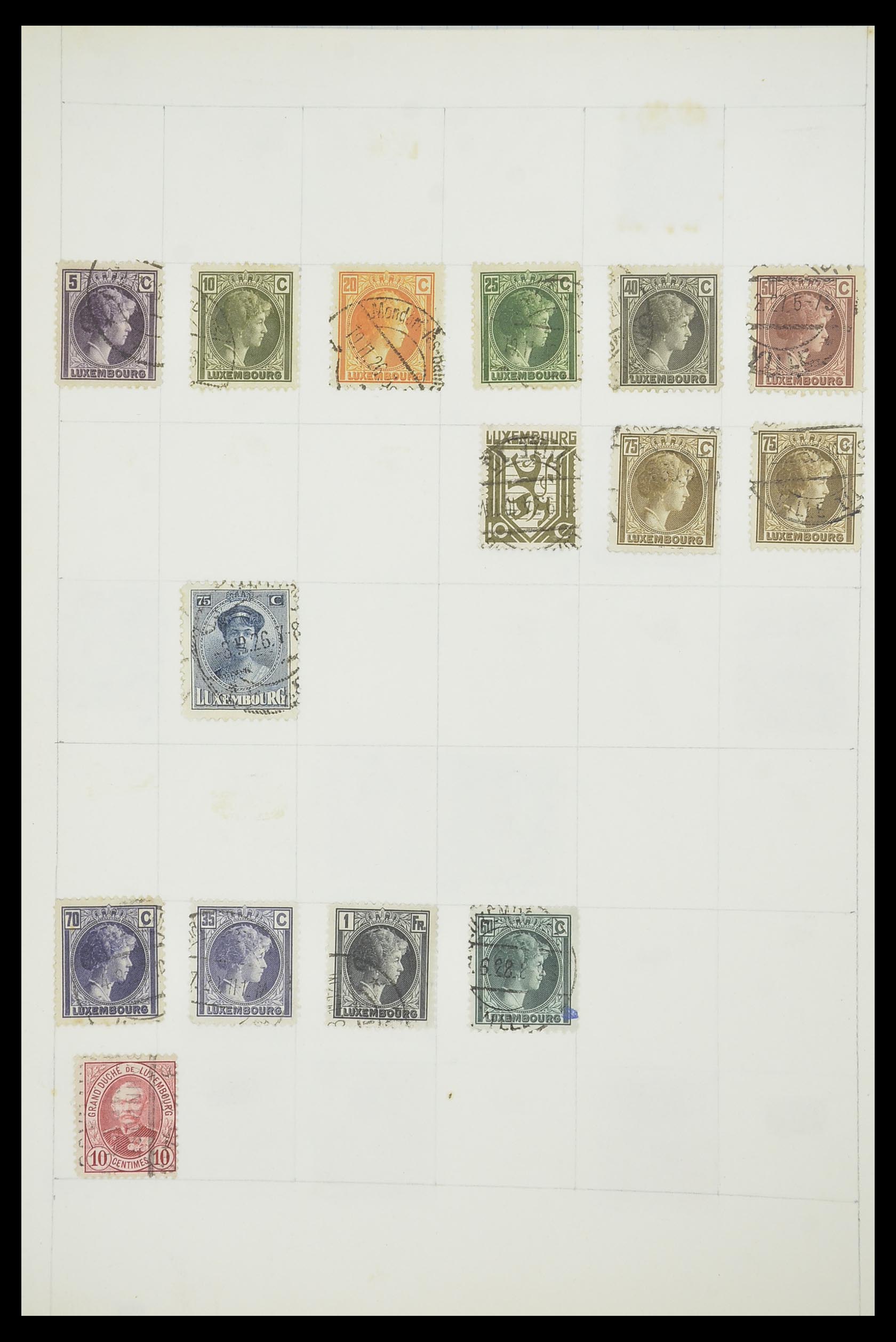33817 197 - Postzegelverzameling 33817 Luxemburg 1852-2019.