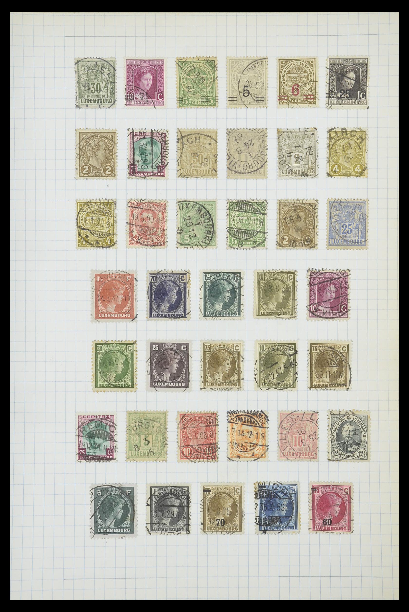 33817 198 - Stamp collection 33817 Luxembourg 1852-2019.