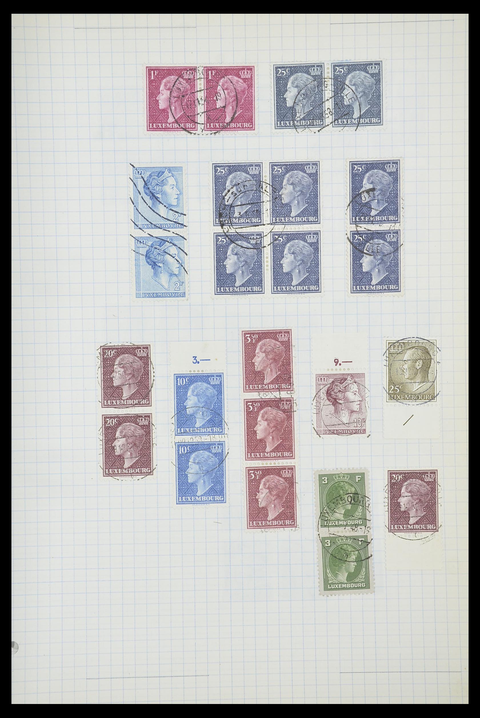 33817 203 - Stamp collection 33817 Luxembourg 1852-2019.