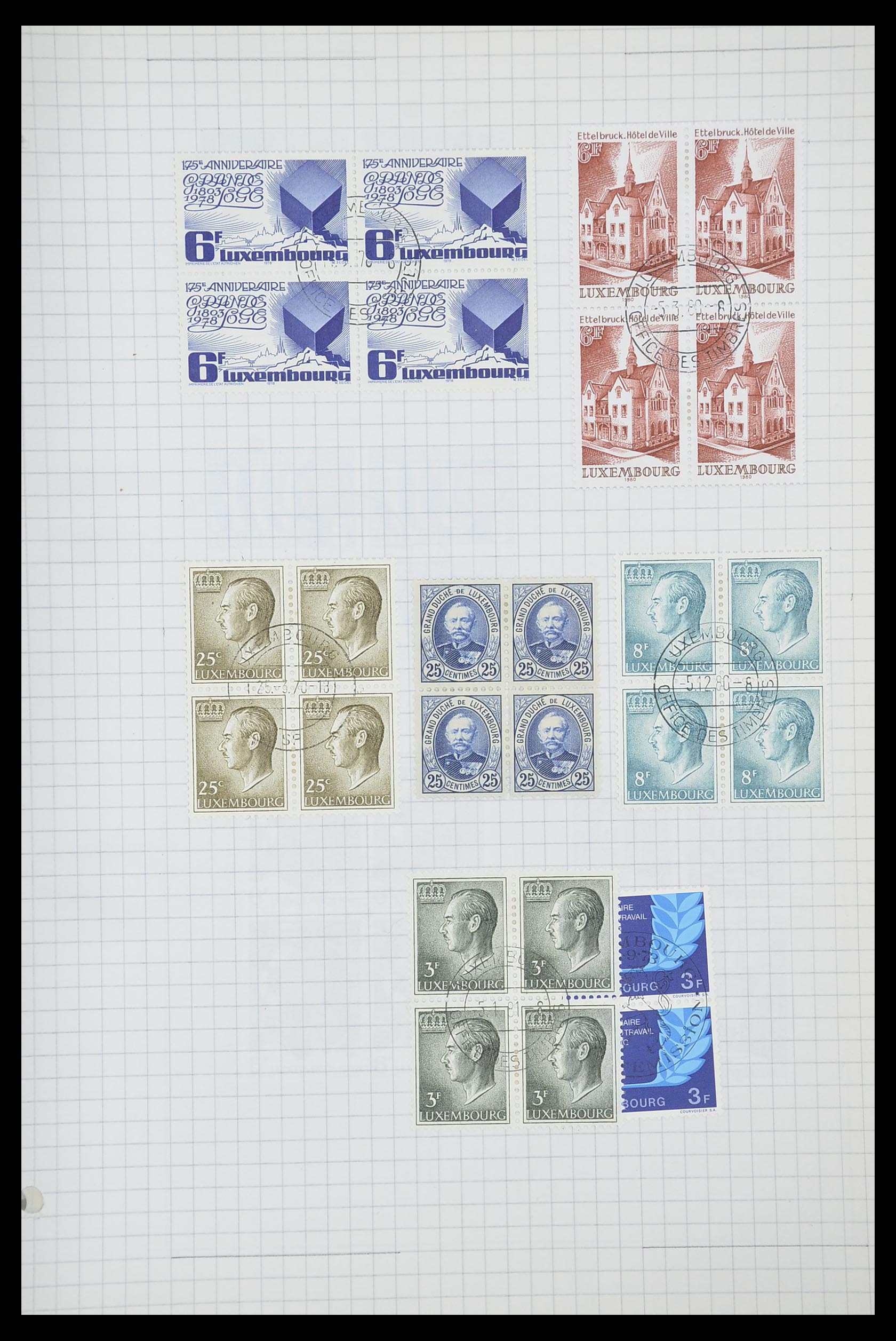 33817 204 - Stamp collection 33817 Luxembourg 1852-2019.