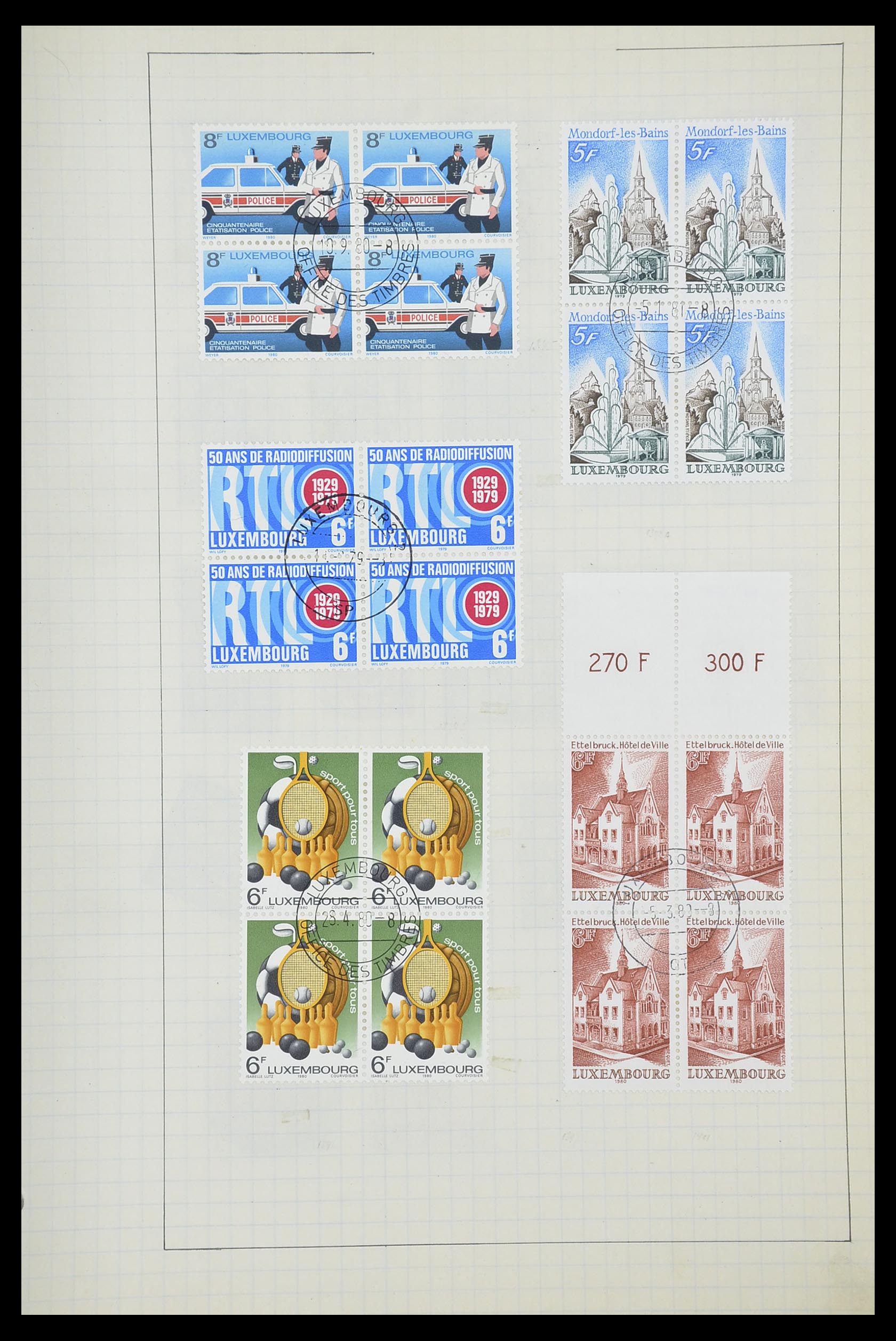 33817 205 - Stamp collection 33817 Luxembourg 1852-2019.