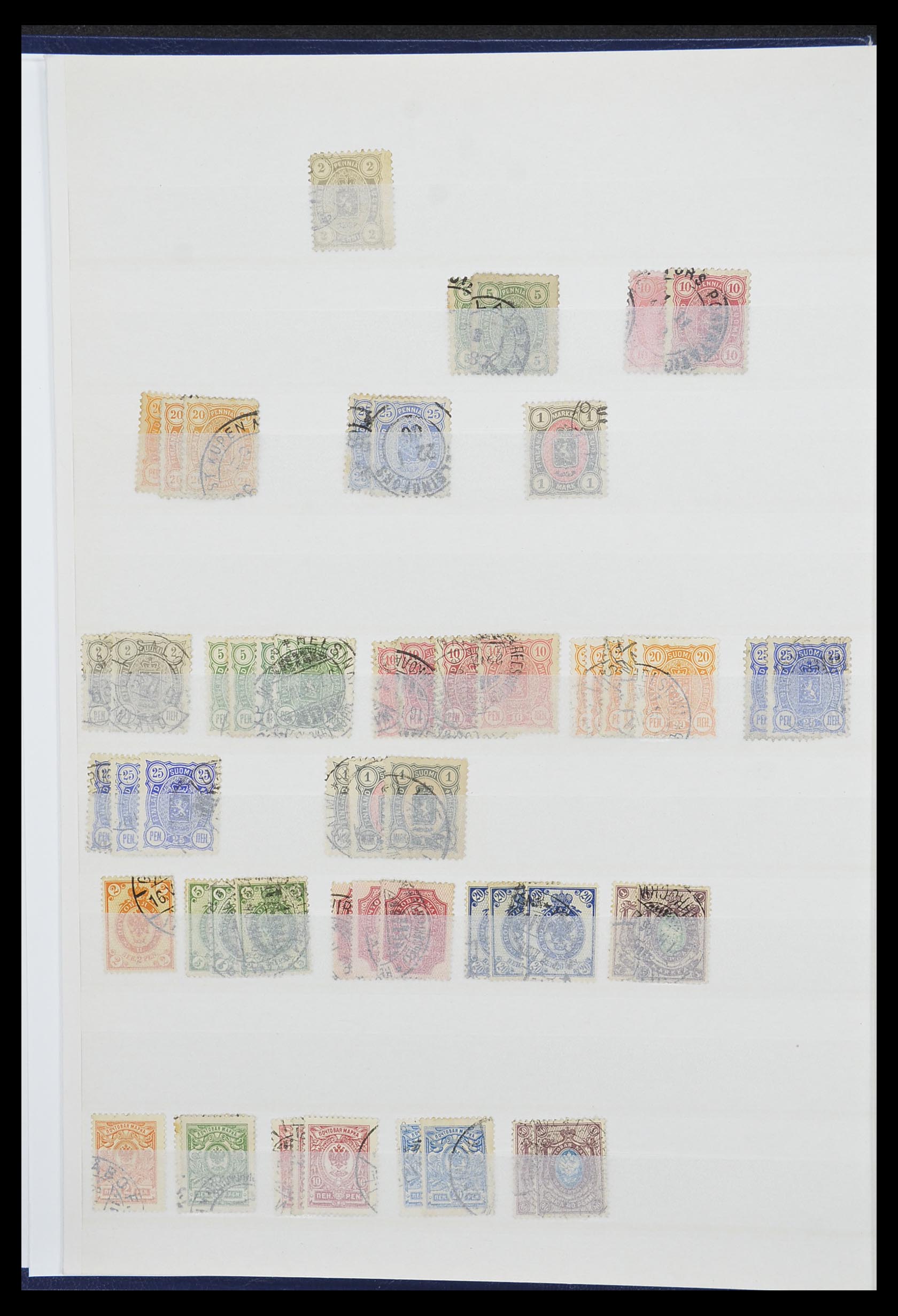 33818 002 - Postzegelverzameling 33818 Finland 1875-2014.