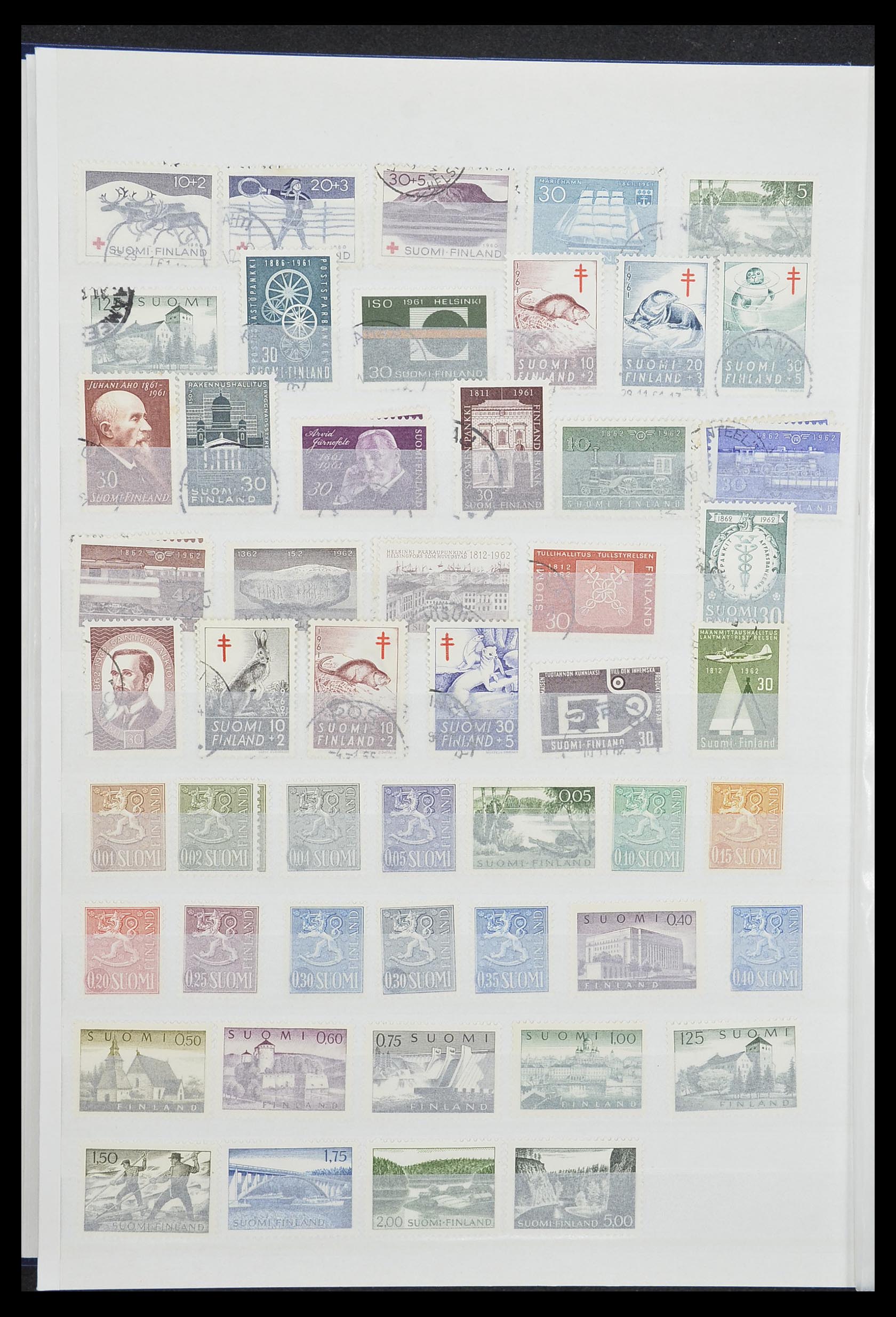33818 012 - Postzegelverzameling 33818 Finland 1875-2014.