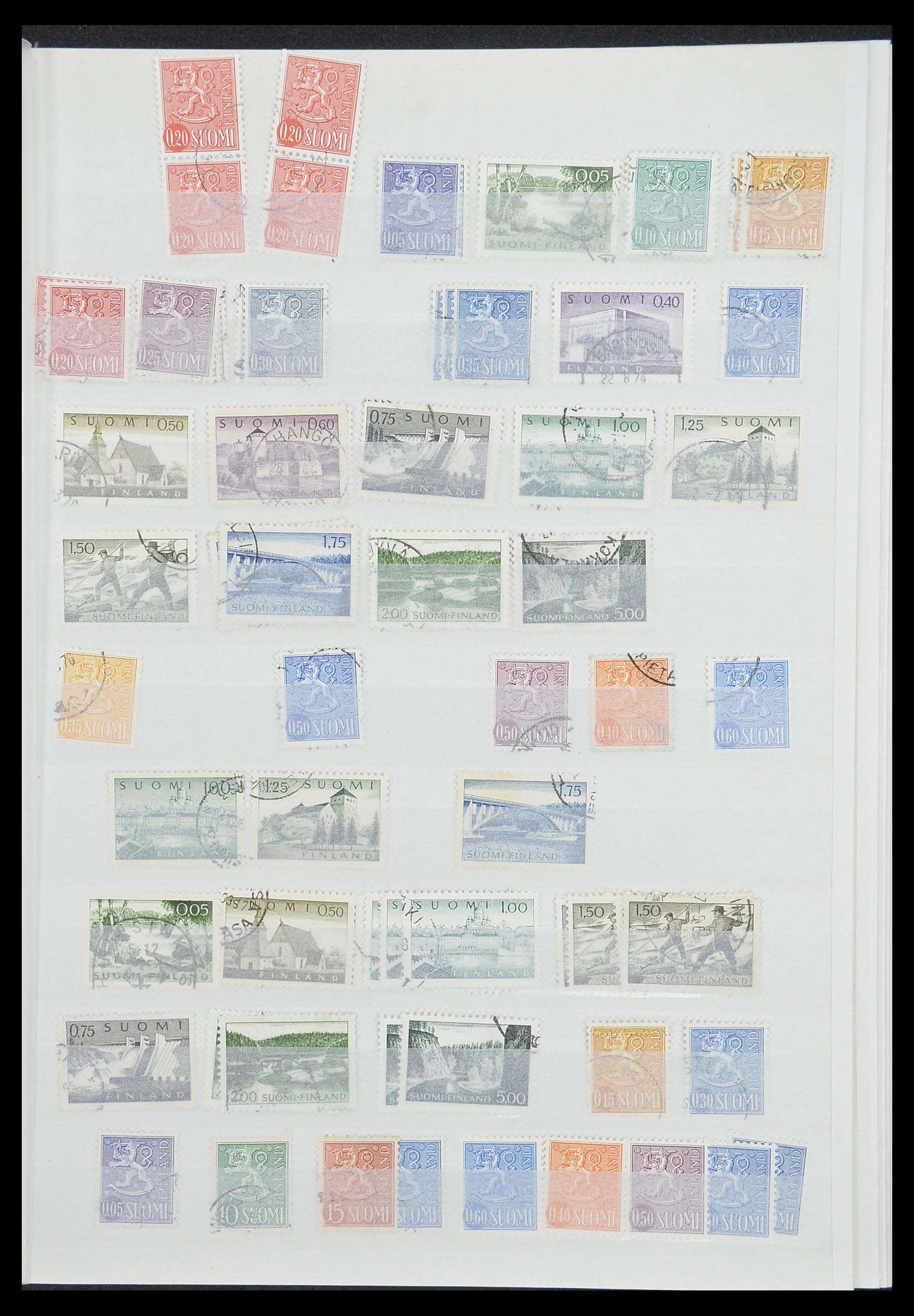 33818 013 - Postzegelverzameling 33818 Finland 1875-2014.