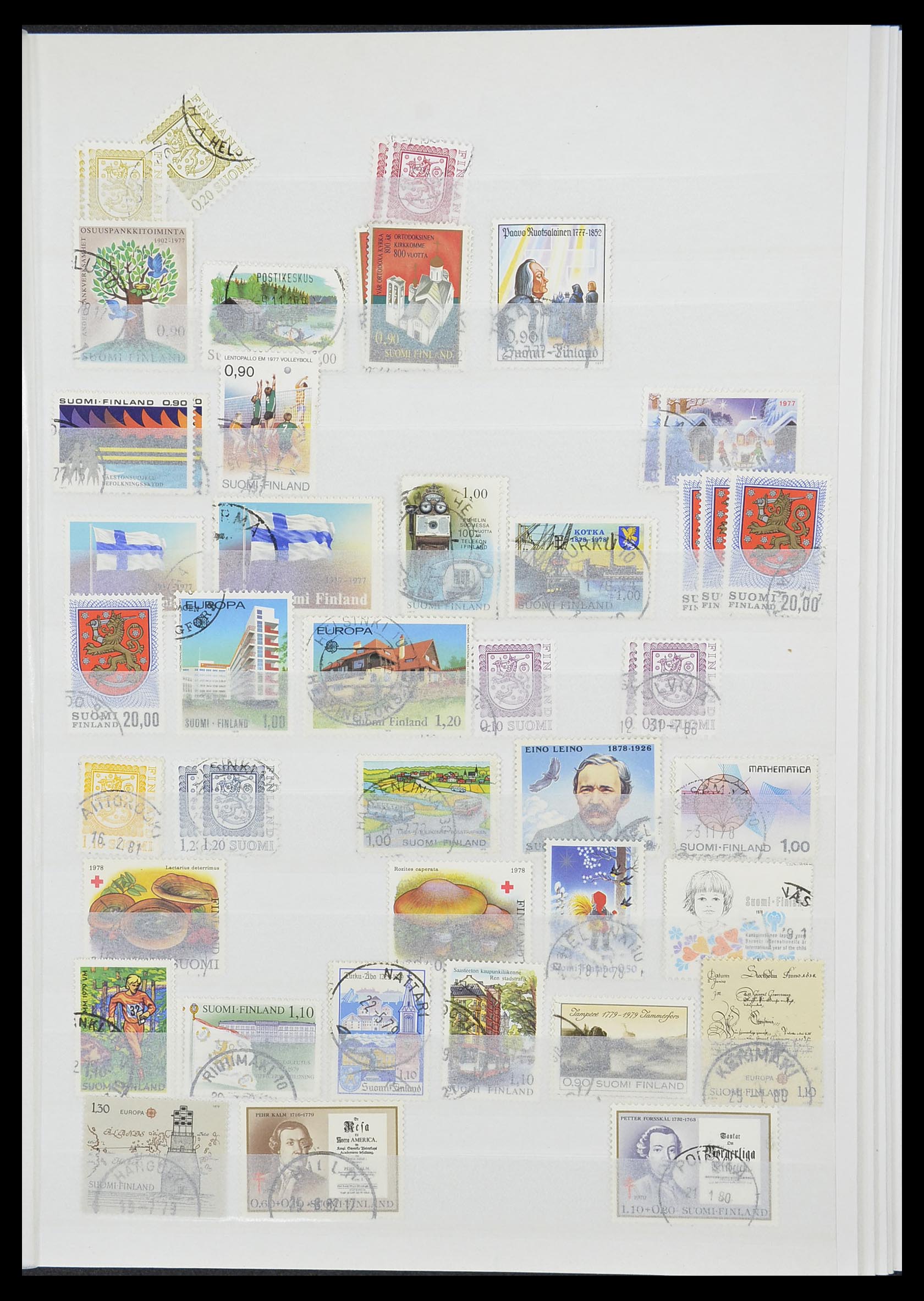 33818 019 - Stamp collection 33818 Finland 1875-2014.