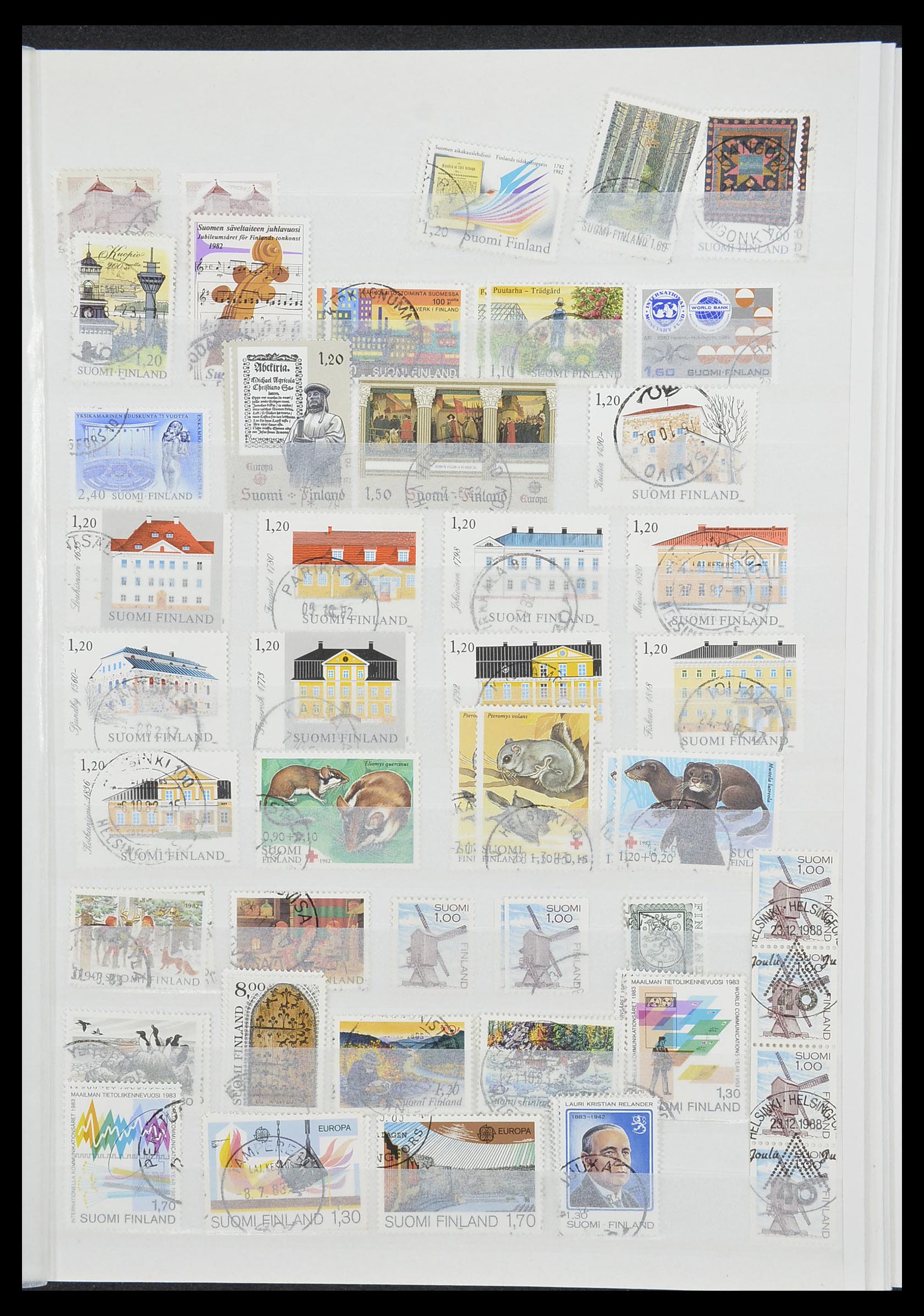 33818 021 - Postzegelverzameling 33818 Finland 1875-2014.