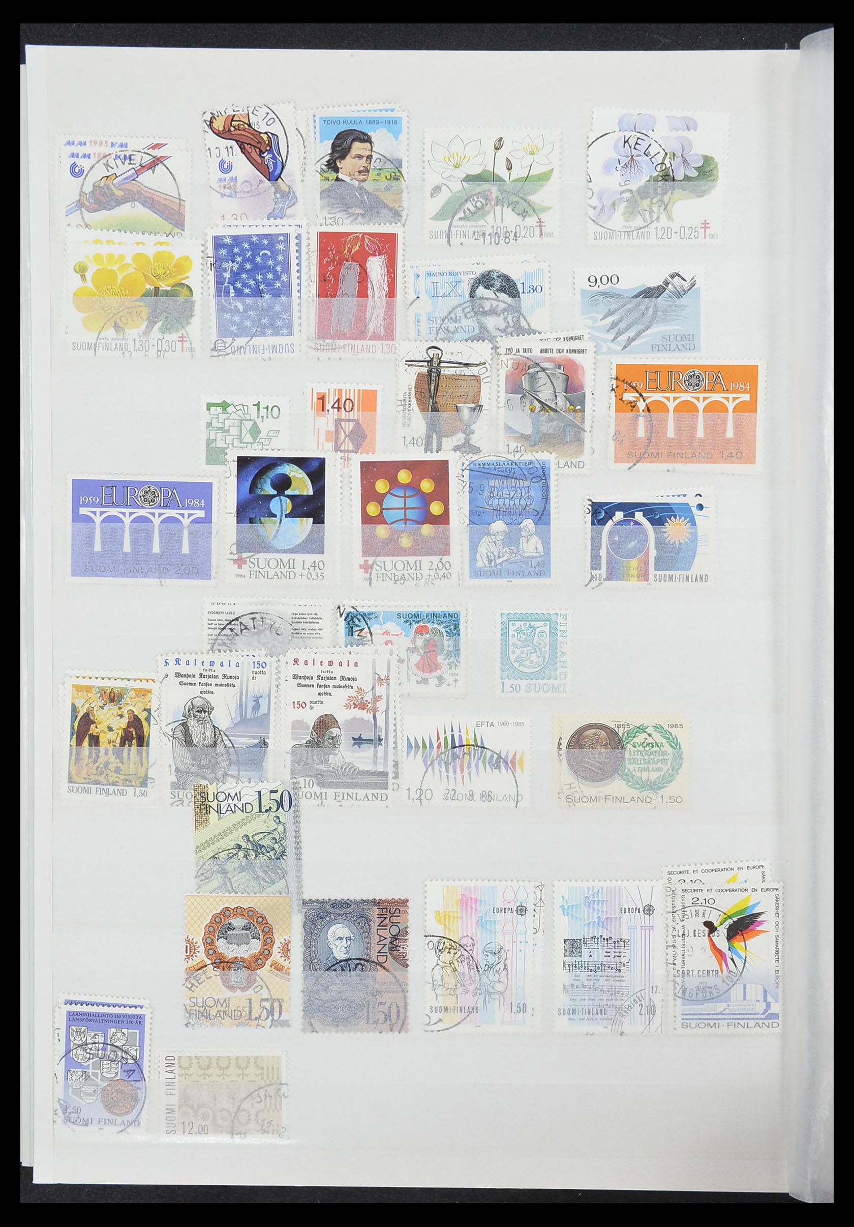 33818 022 - Stamp collection 33818 Finland 1875-2014.