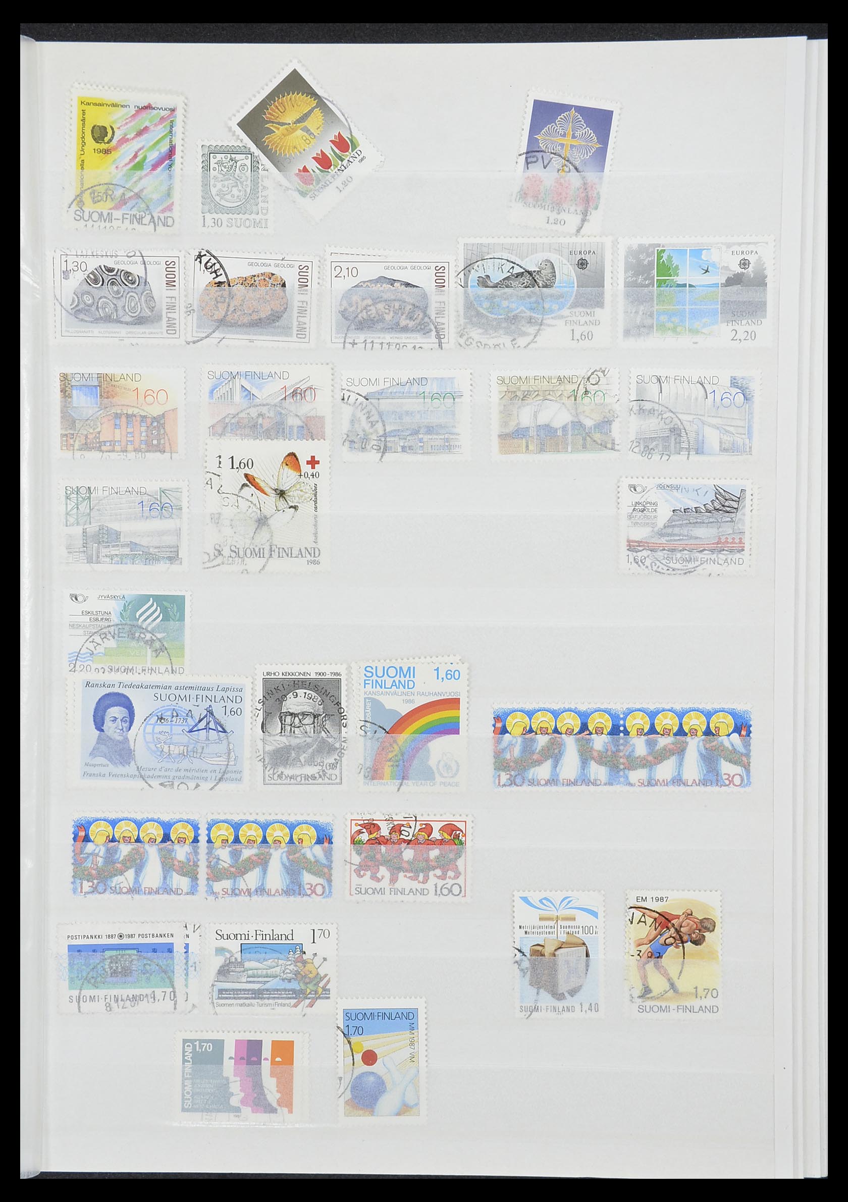 33818 023 - Stamp collection 33818 Finland 1875-2014.