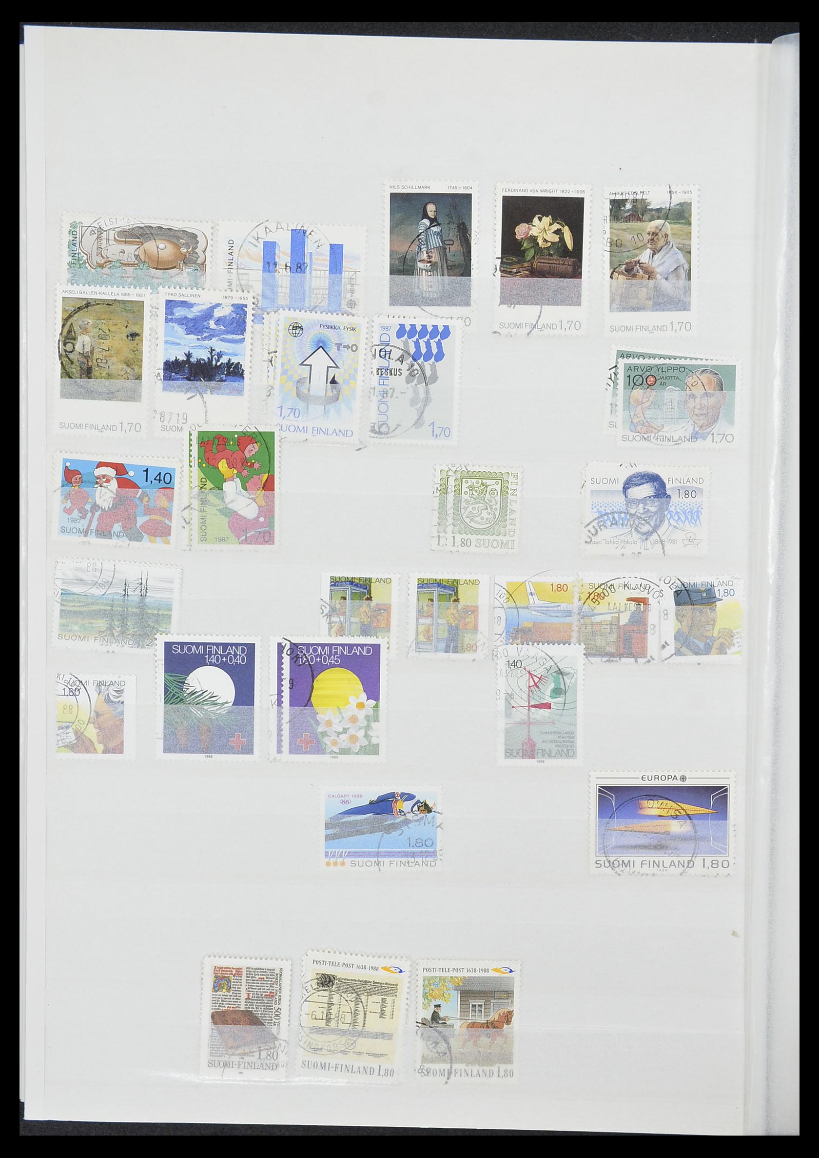 33818 024 - Postzegelverzameling 33818 Finland 1875-2014.