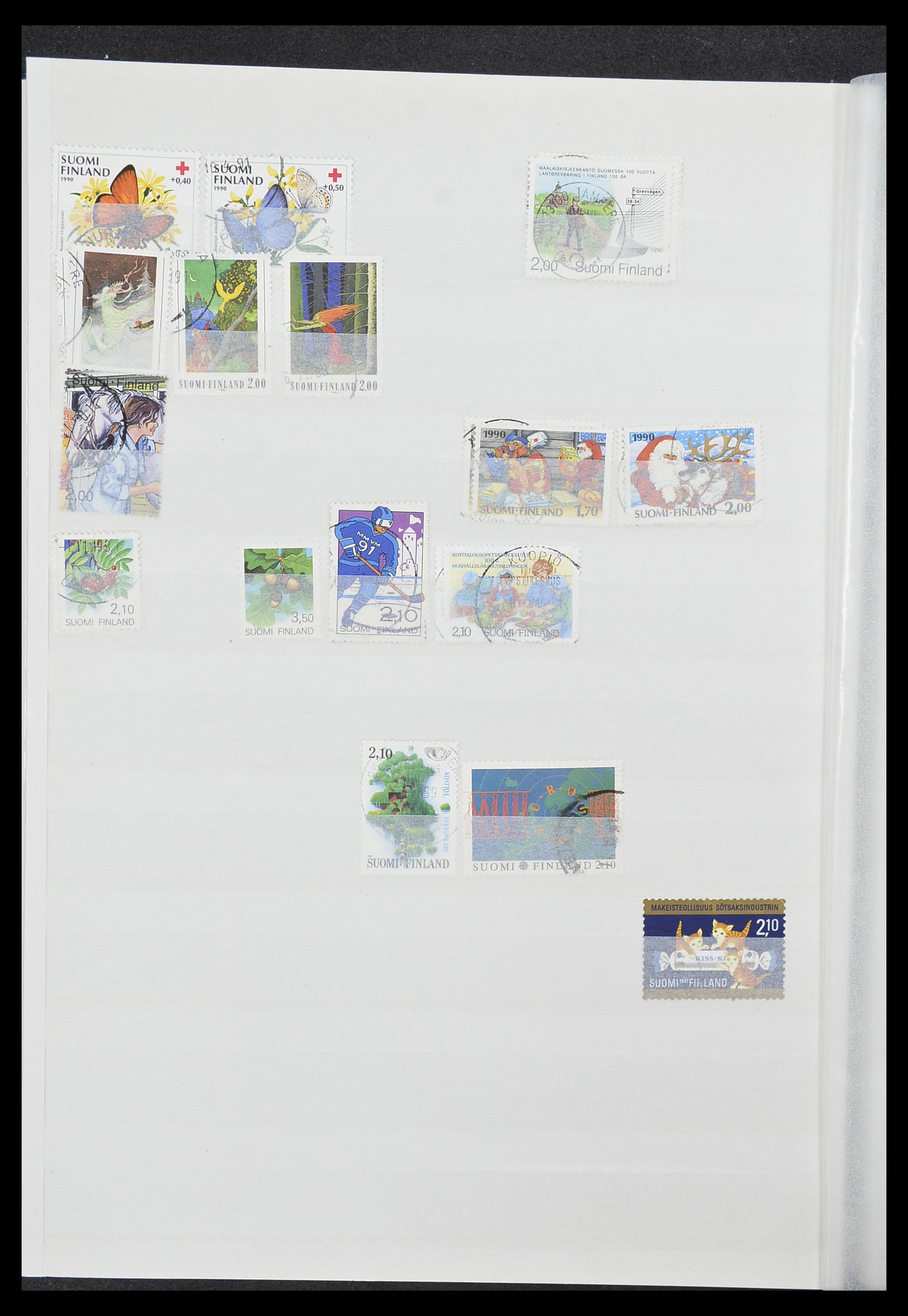 33818 026 - Postzegelverzameling 33818 Finland 1875-2014.