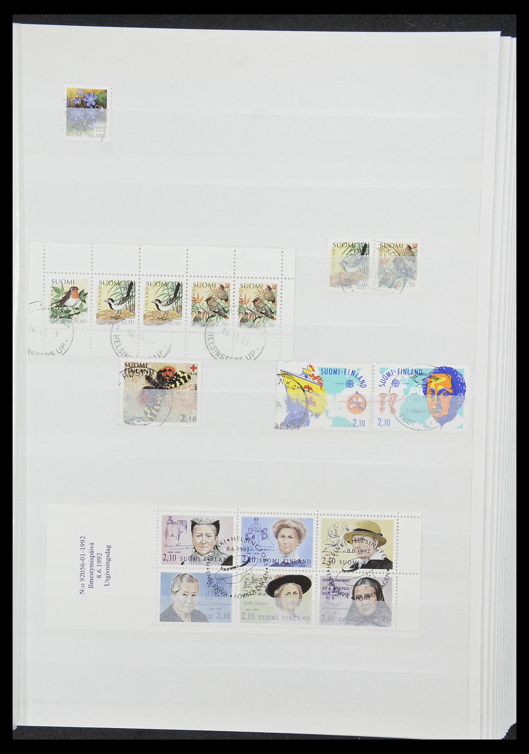 33818 027 - Postzegelverzameling 33818 Finland 1875-2014.
