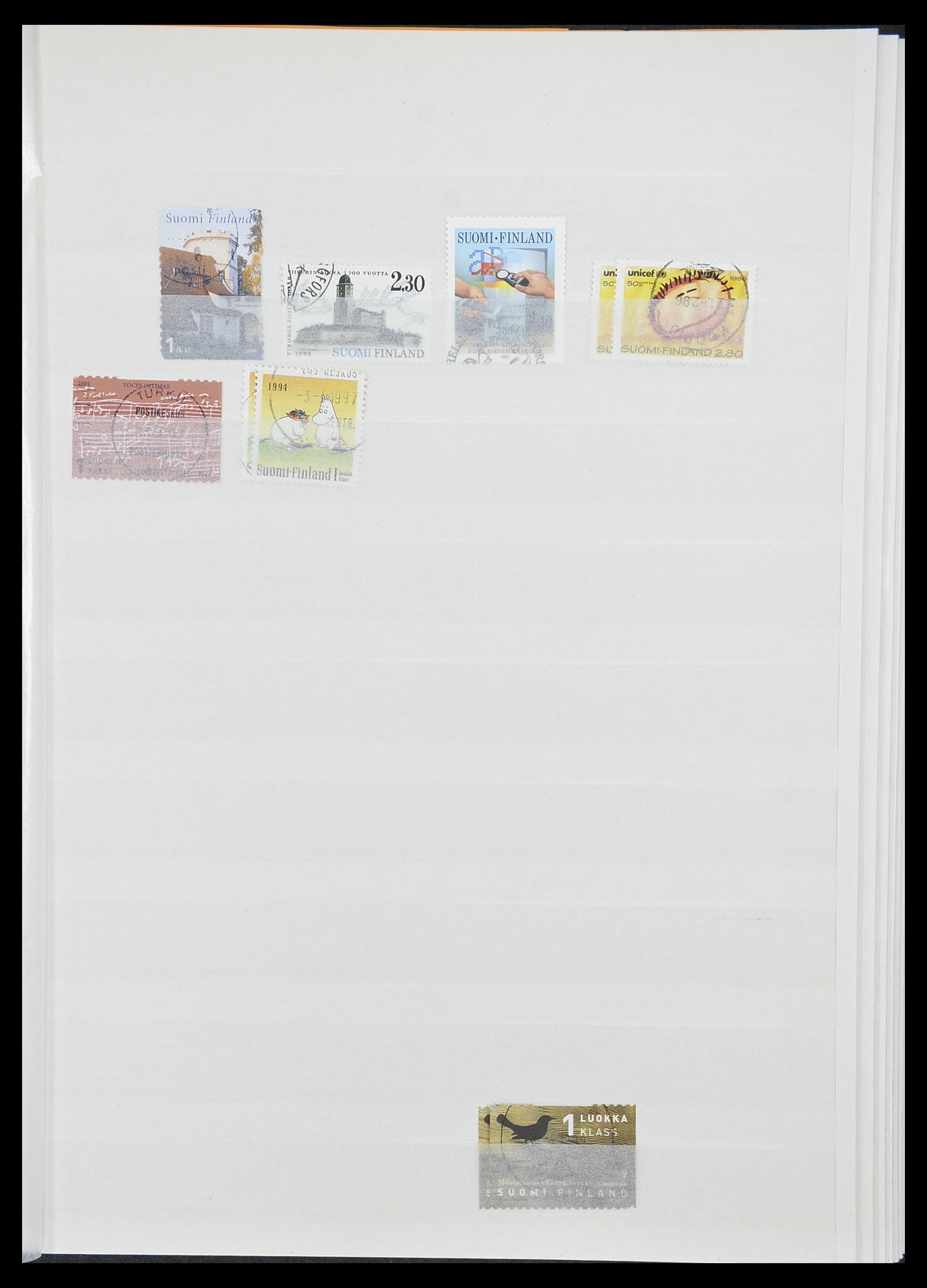 33818 031 - Postzegelverzameling 33818 Finland 1875-2014.