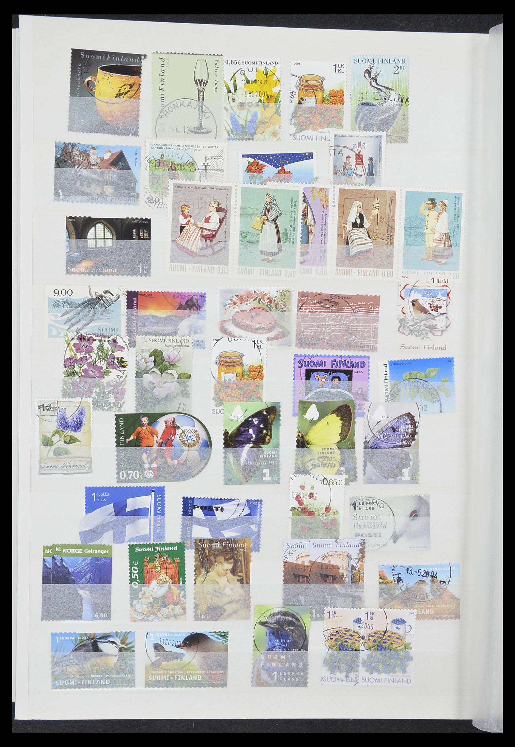 33818 034 - Postzegelverzameling 33818 Finland 1875-2014.