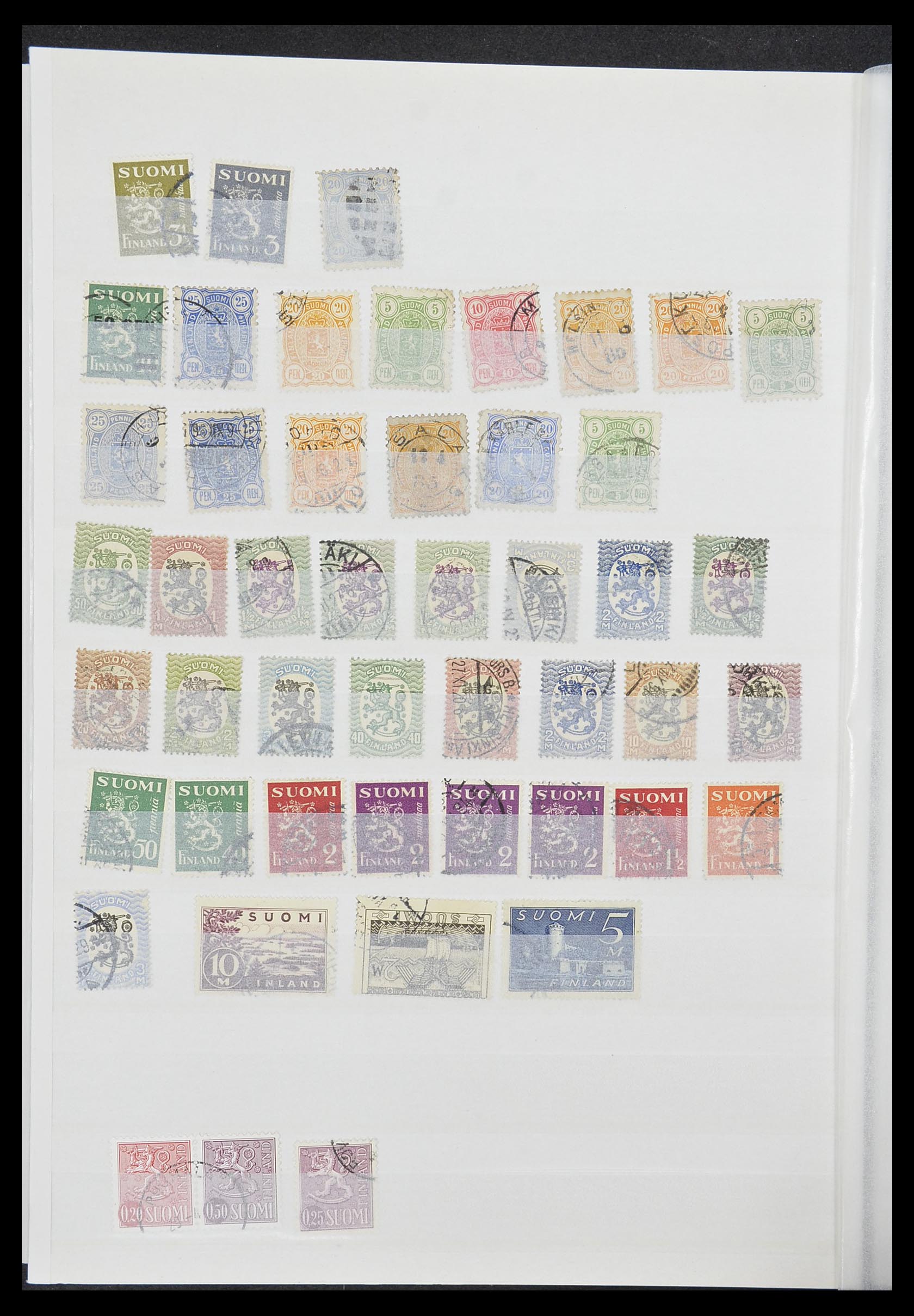 33818 037 - Postzegelverzameling 33818 Finland 1875-2014.