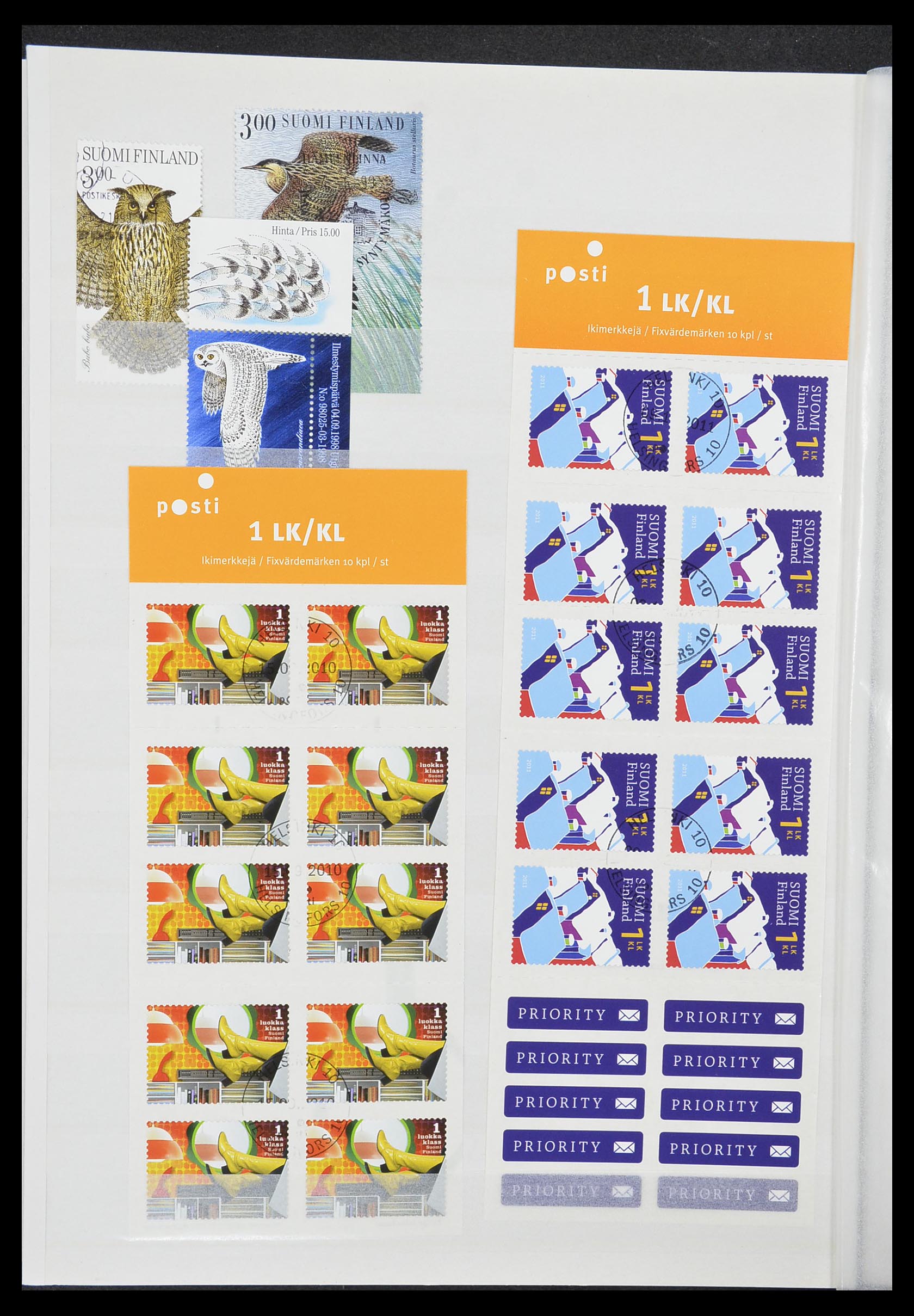 33818 038 - Postzegelverzameling 33818 Finland 1875-2014.