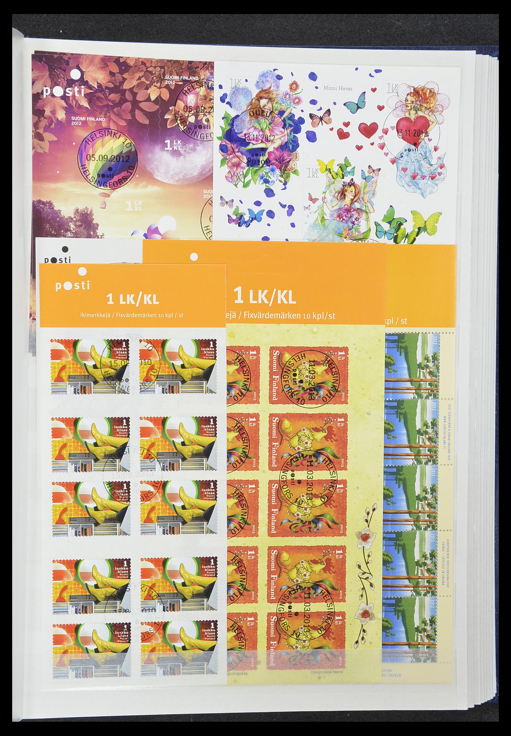 33818 045 - Postzegelverzameling 33818 Finland 1875-2014.