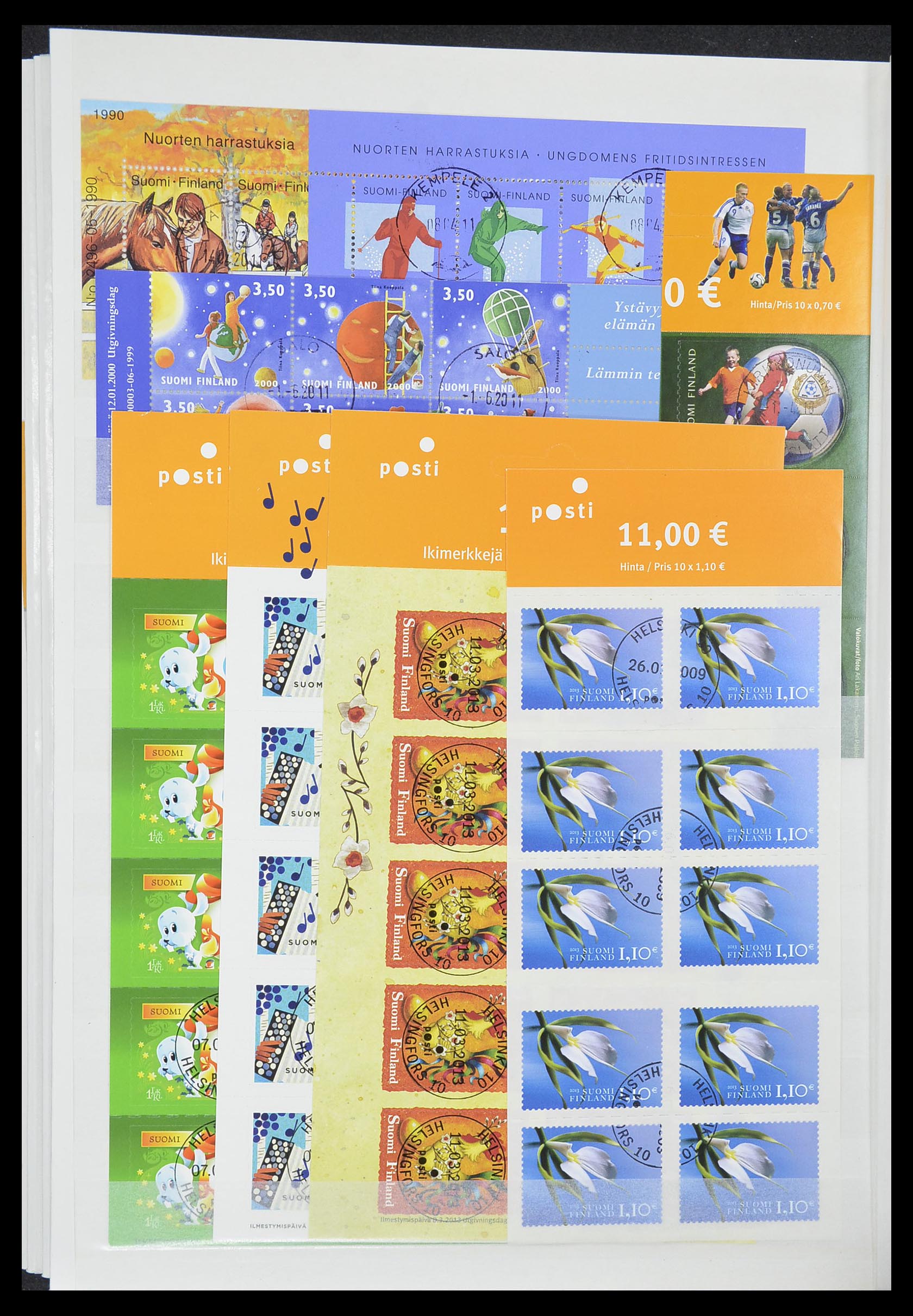 33818 048 - Postzegelverzameling 33818 Finland 1875-2014.