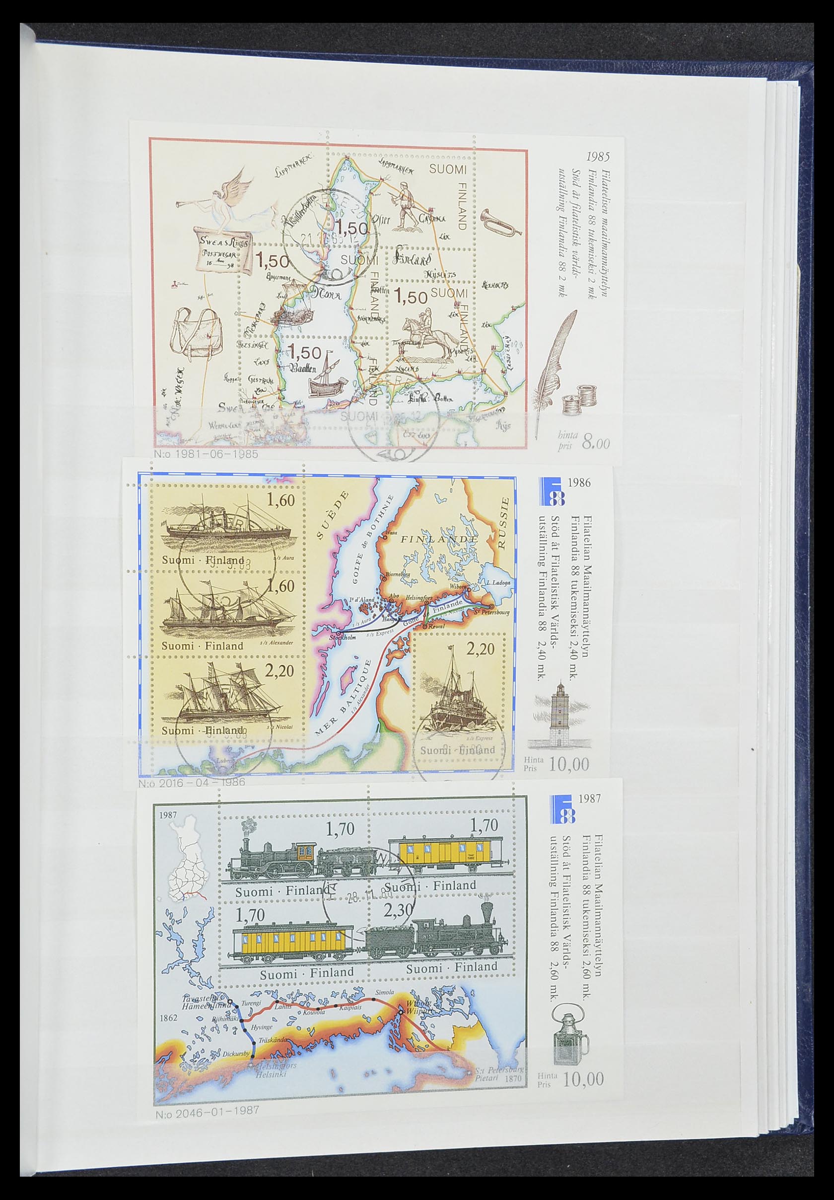 33818 051 - Postzegelverzameling 33818 Finland 1875-2014.