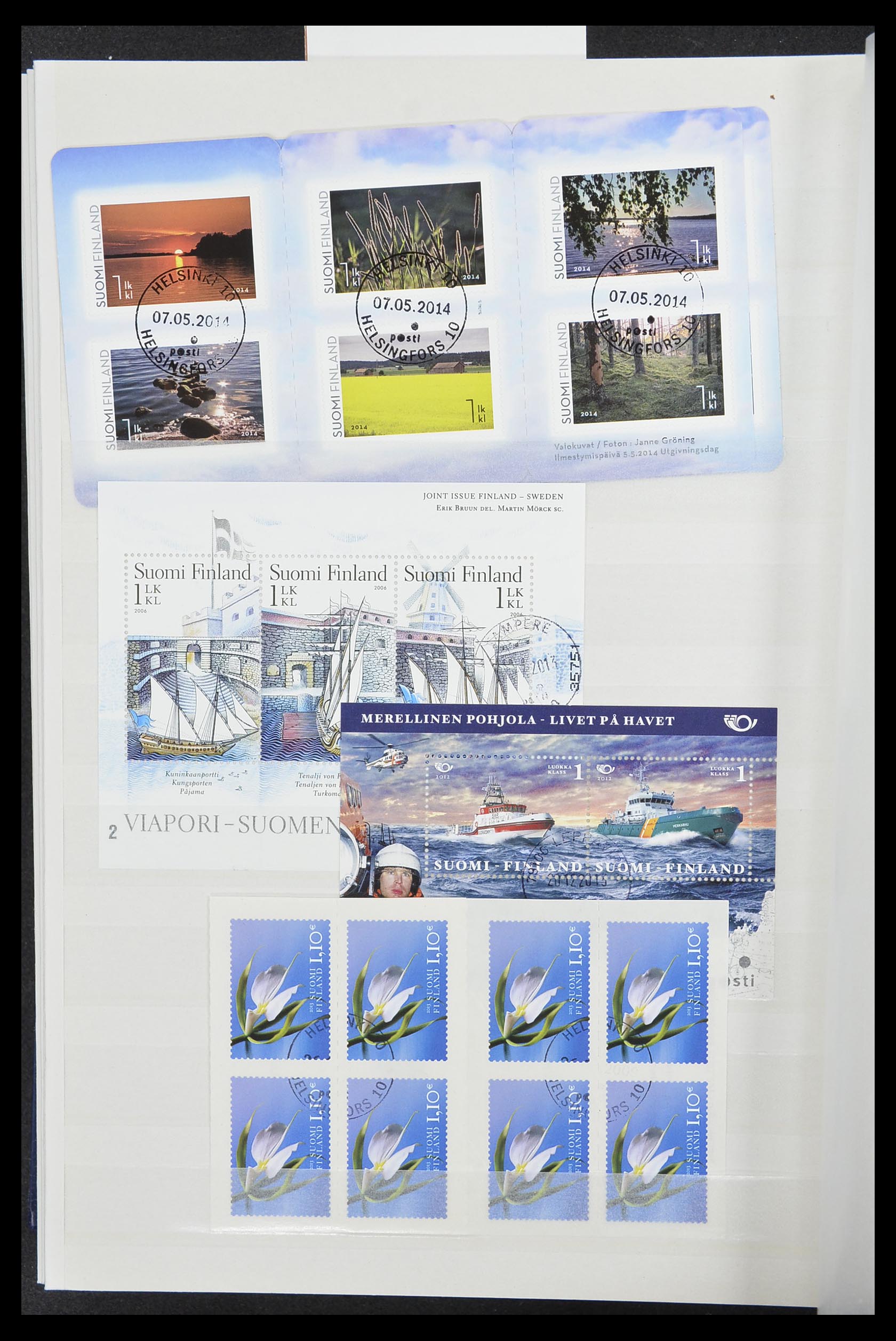 33818 060 - Postzegelverzameling 33818 Finland 1875-2014.