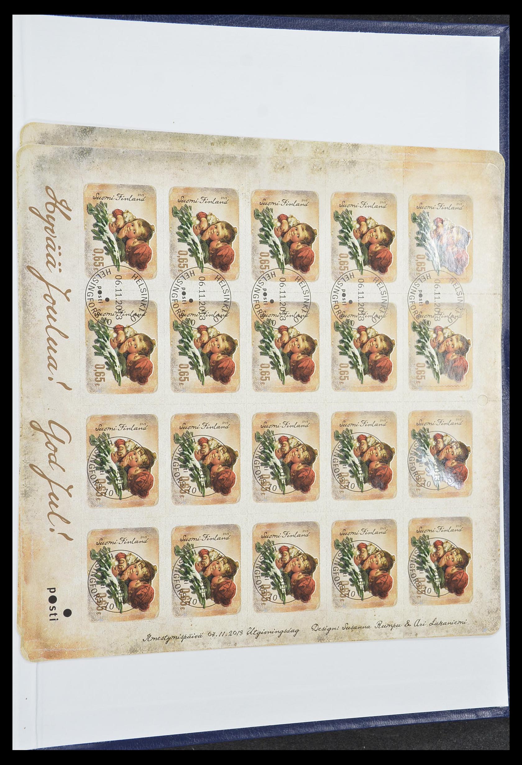33818 061 - Postzegelverzameling 33818 Finland 1875-2014.