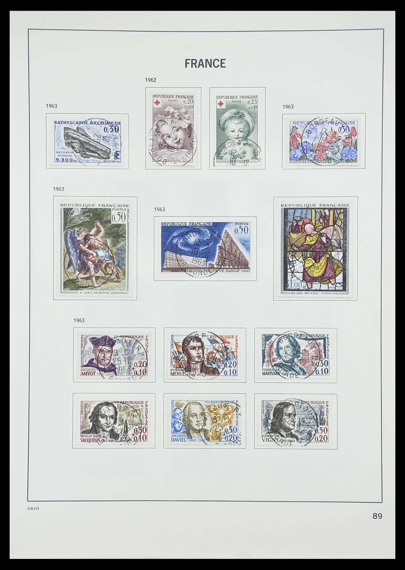 33819 094 - Stamp collection 33819 France 1849-1988.