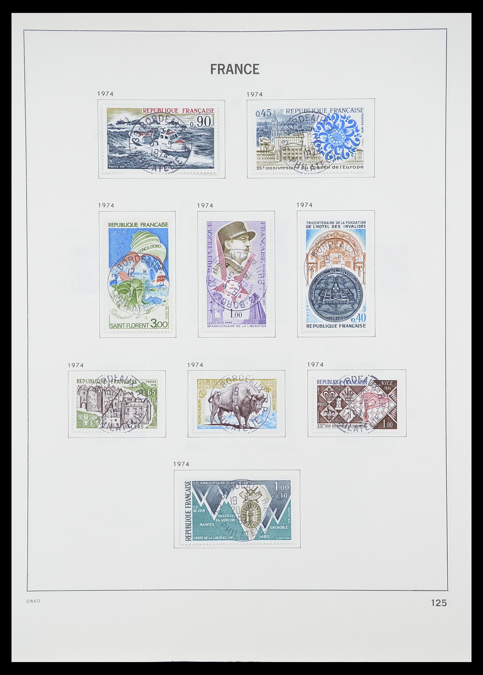 33819 131 - Postzegelverzameling 33819 Frankrijk 1849-1988.