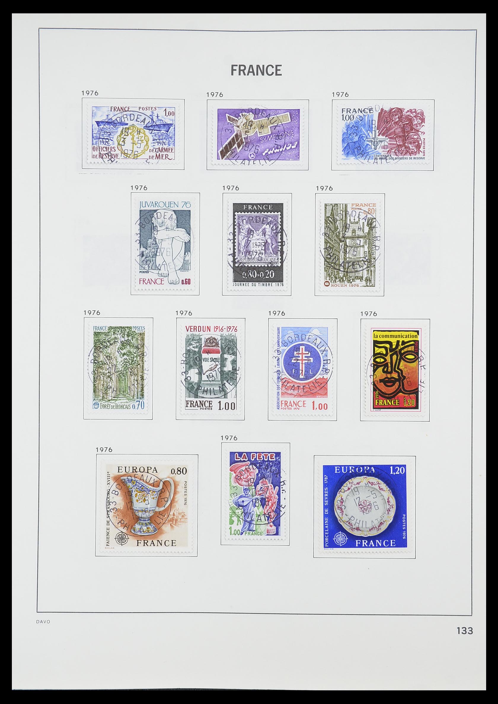 33819 139 - Postzegelverzameling 33819 Frankrijk 1849-1988.