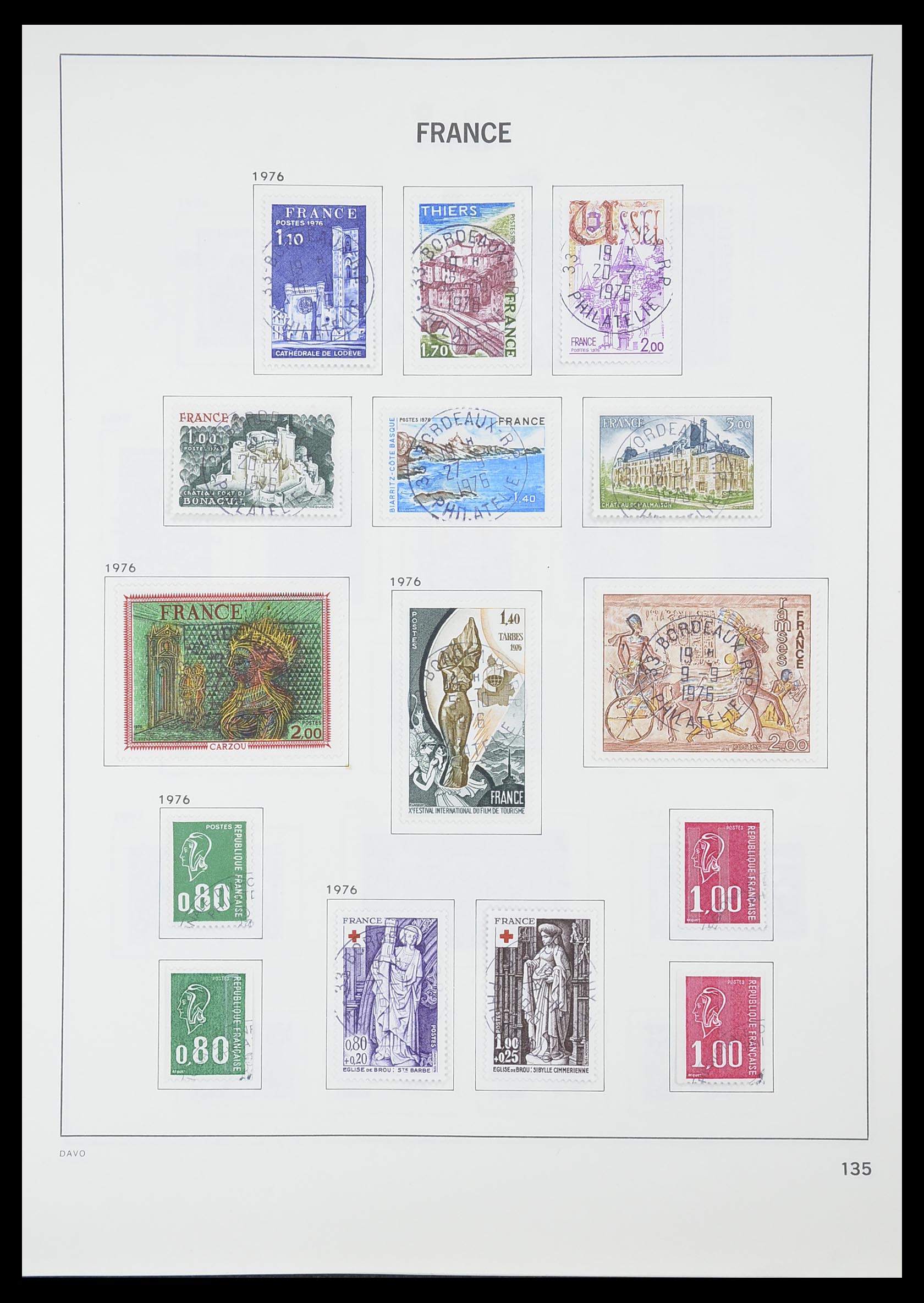33819 141 - Postzegelverzameling 33819 Frankrijk 1849-1988.