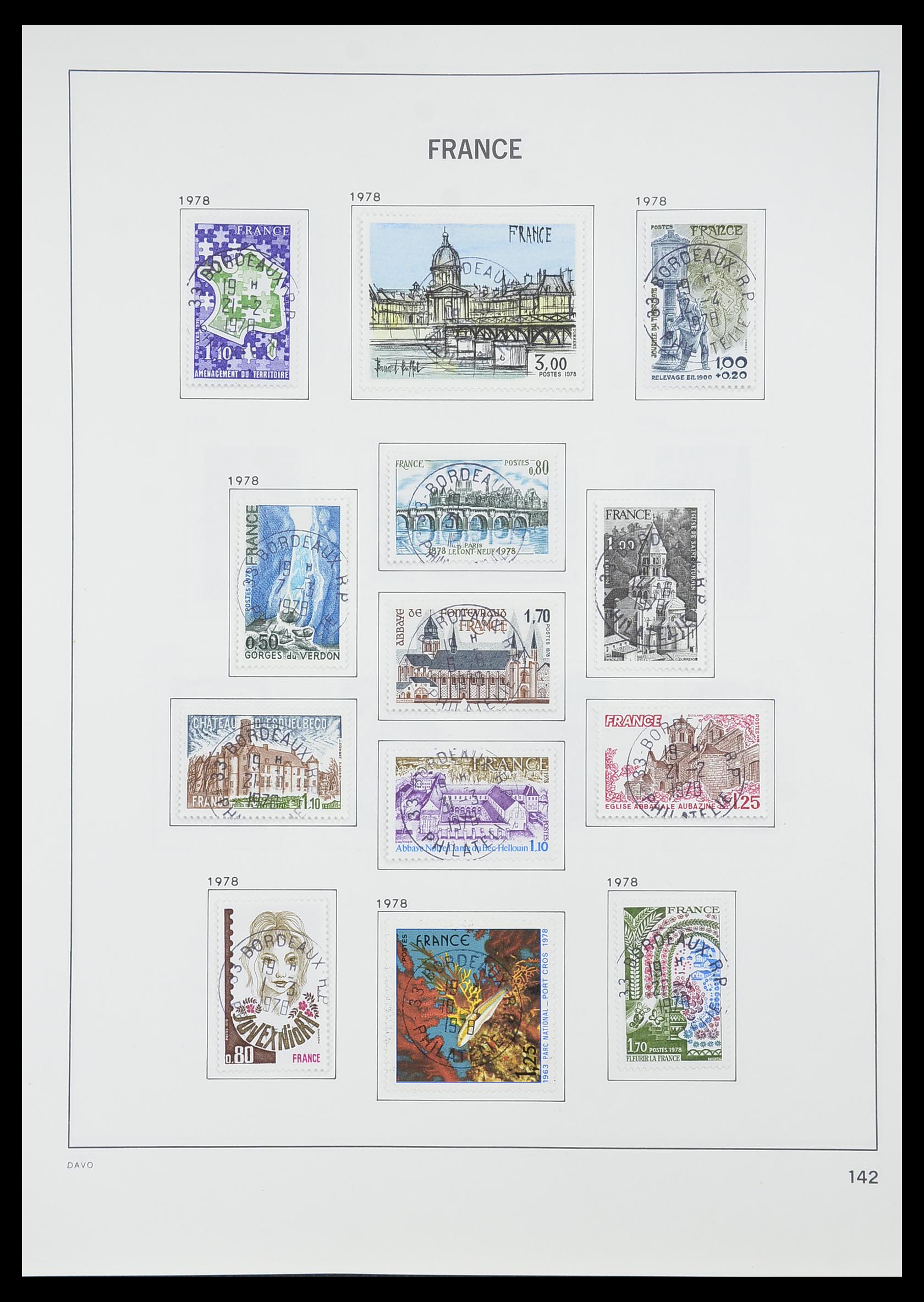 33819 149 - Postzegelverzameling 33819 Frankrijk 1849-1988.
