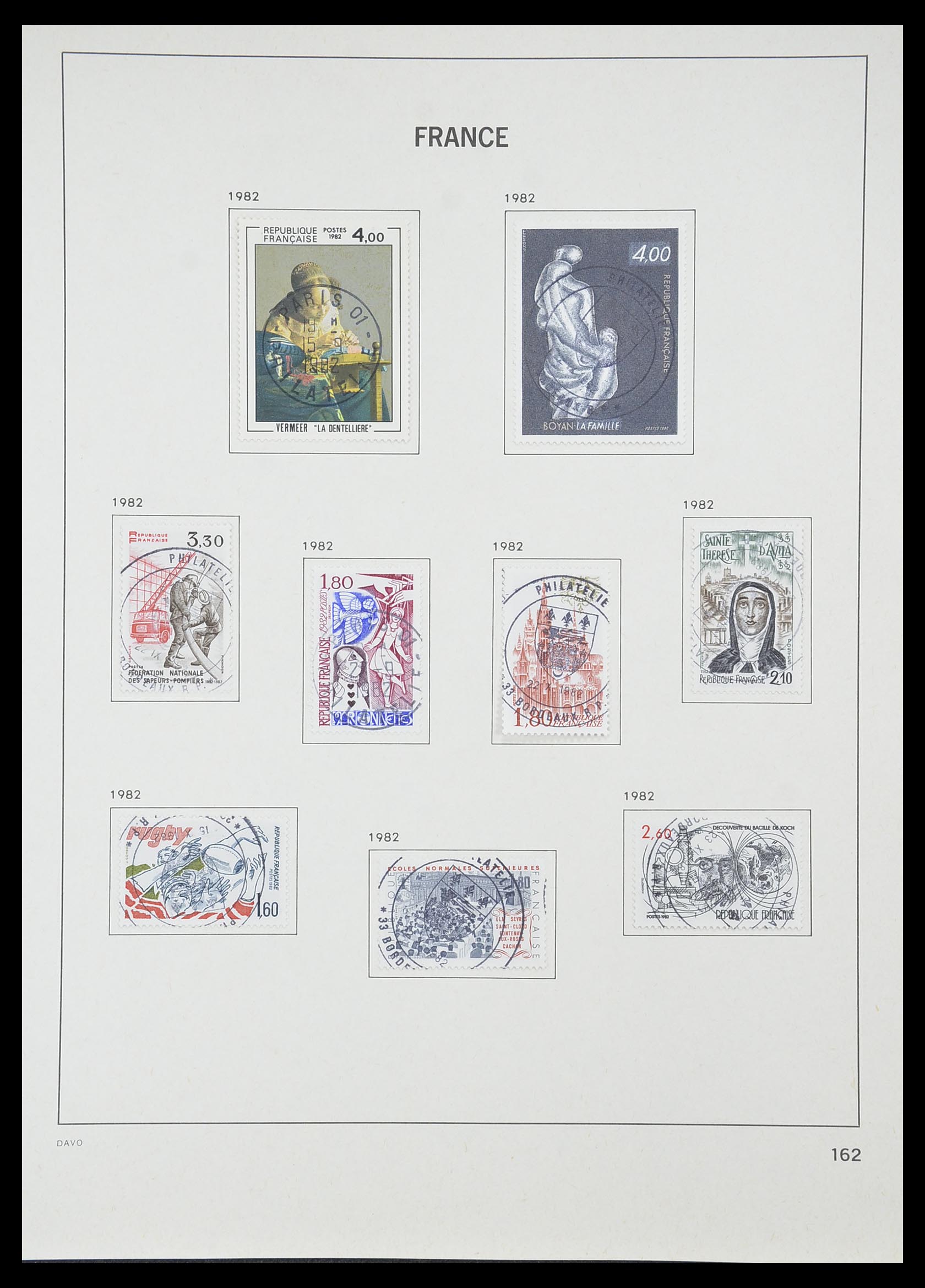 33819 170 - Postzegelverzameling 33819 Frankrijk 1849-1988.