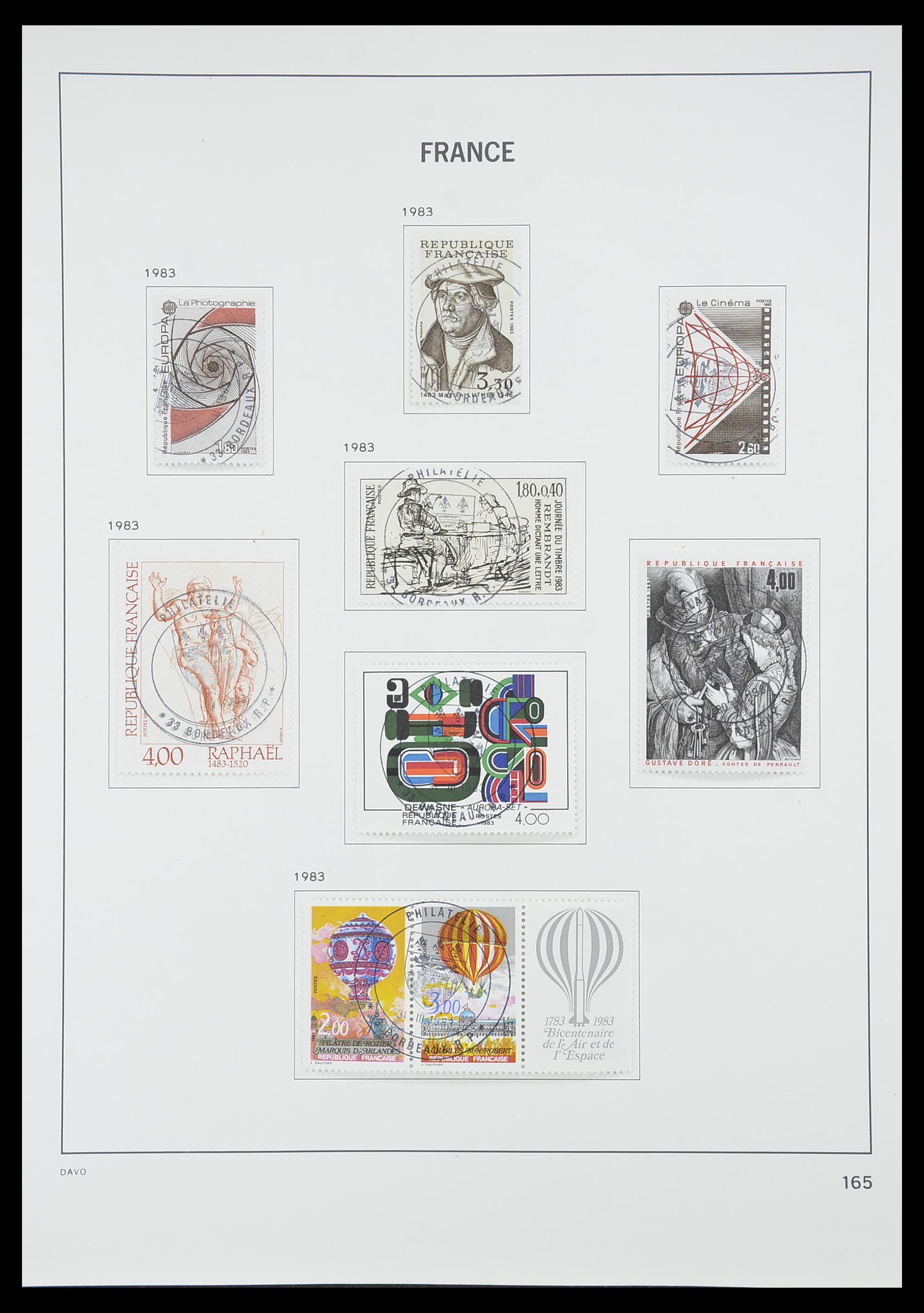 33819 173 - Postzegelverzameling 33819 Frankrijk 1849-1988.