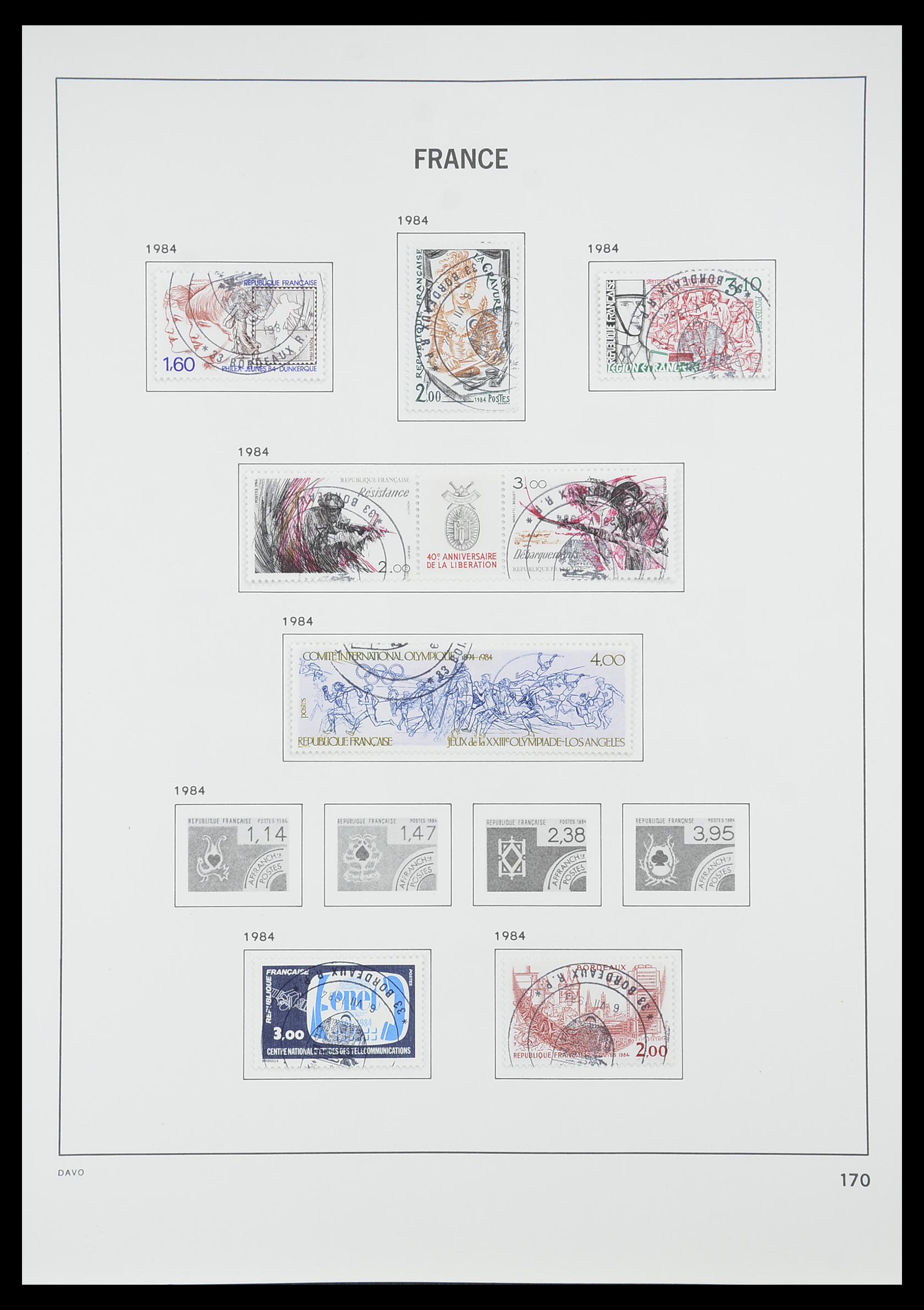 33819 178 - Postzegelverzameling 33819 Frankrijk 1849-1988.