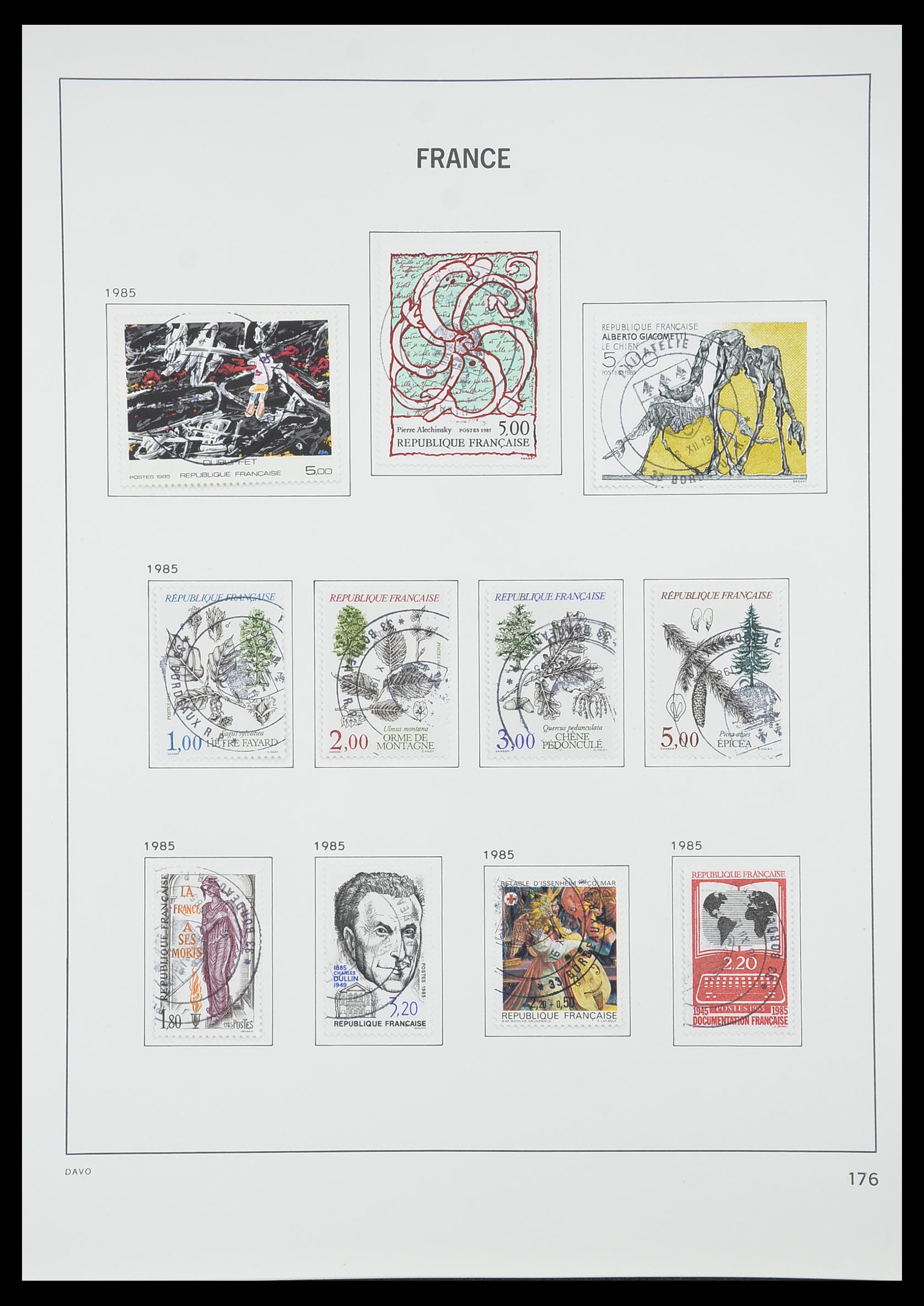 33819 184 - Postzegelverzameling 33819 Frankrijk 1849-1988.